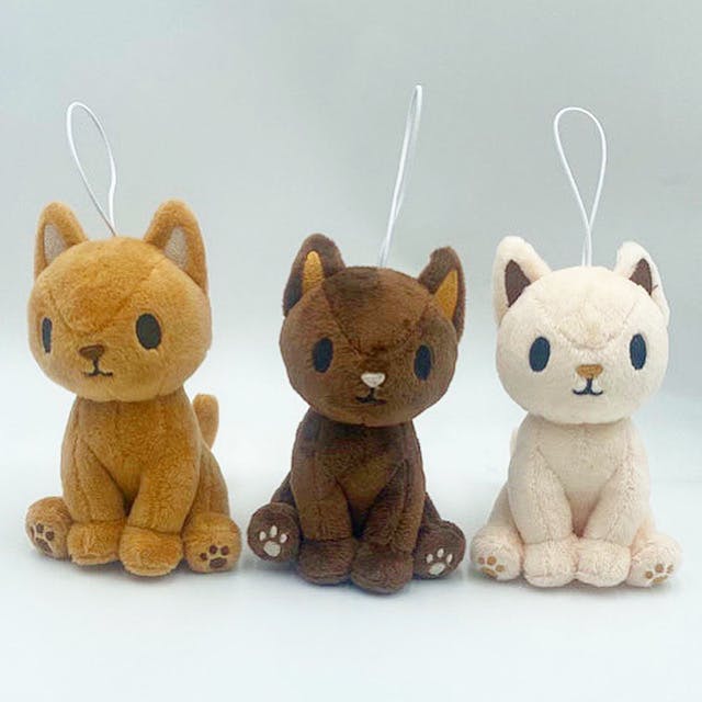 One Espresso Shot Kitten Keychain