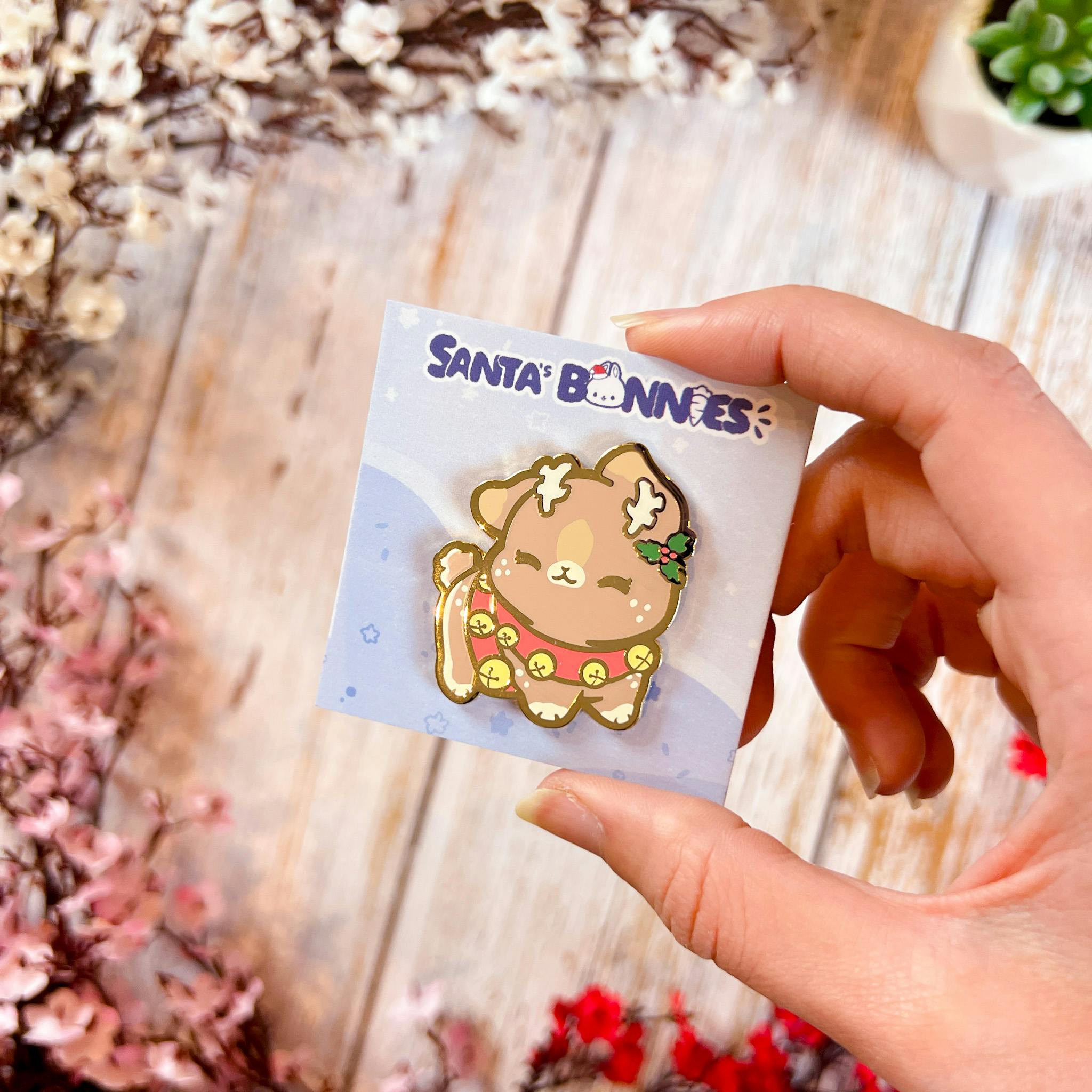 Prancer Enamel Pin