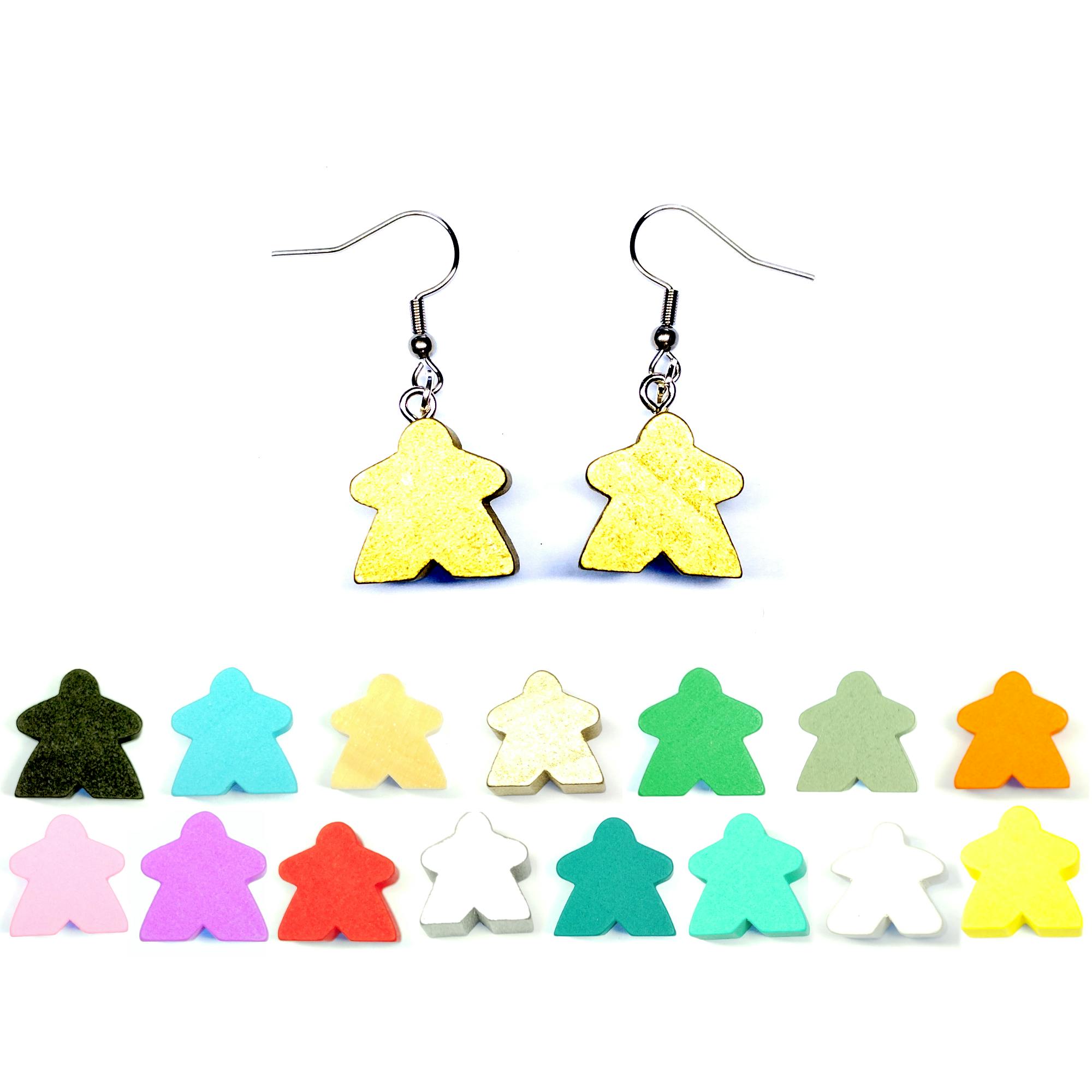 Meeple Earrings
