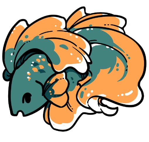Betta (Teal Orange)