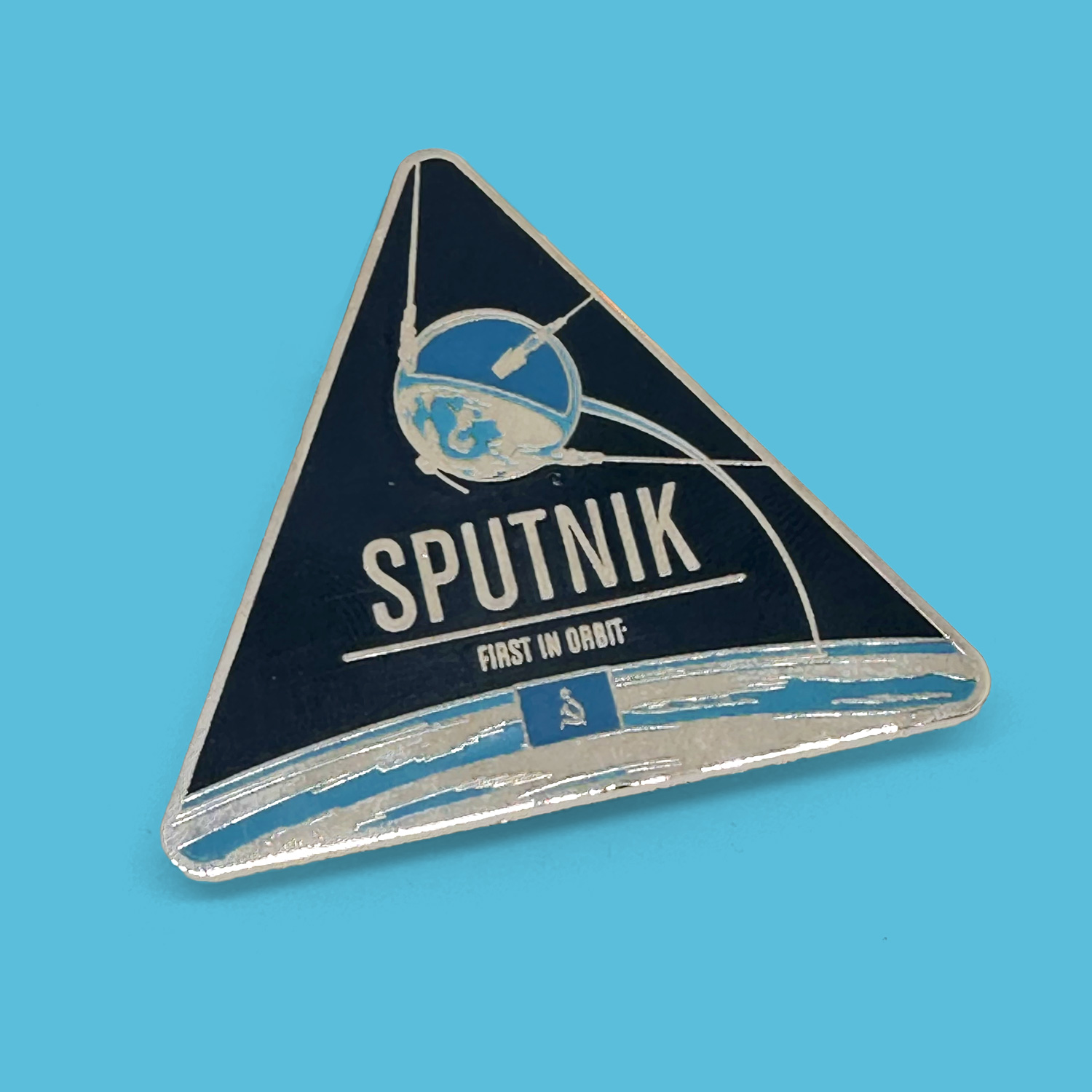 Sputnik Mission 2" Pin