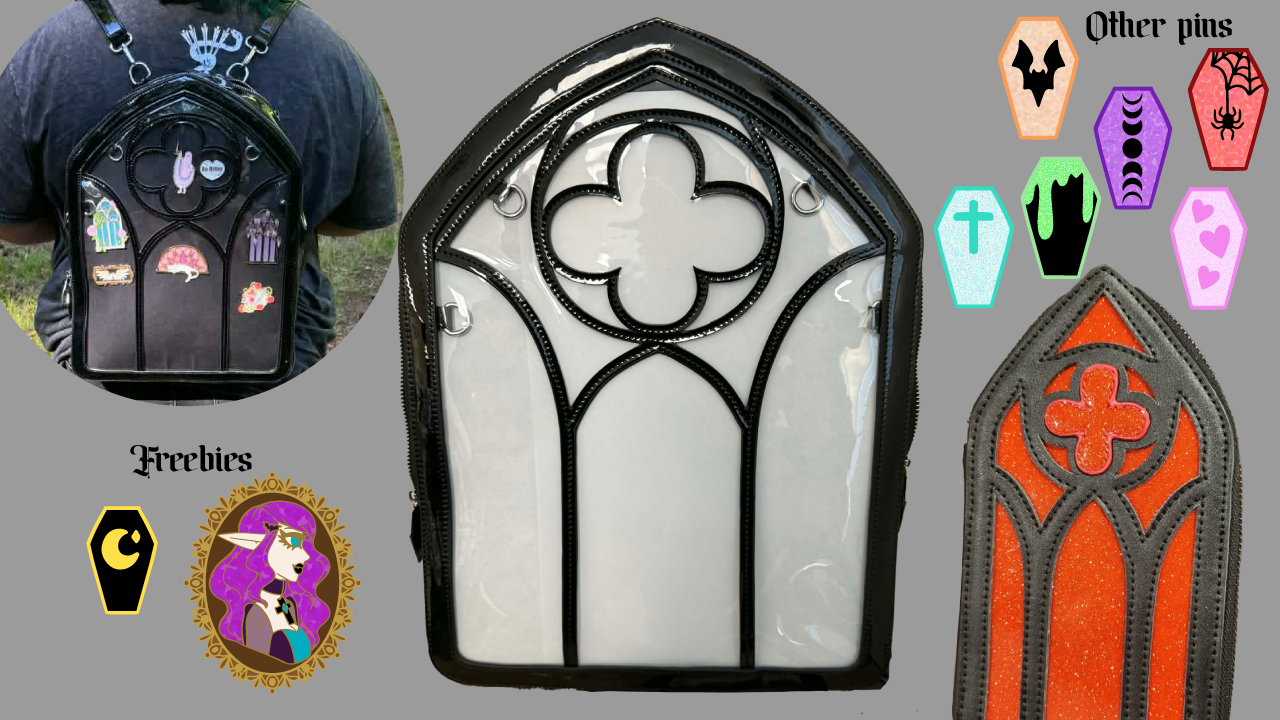 Cathedral and Coffin Ita BackPack