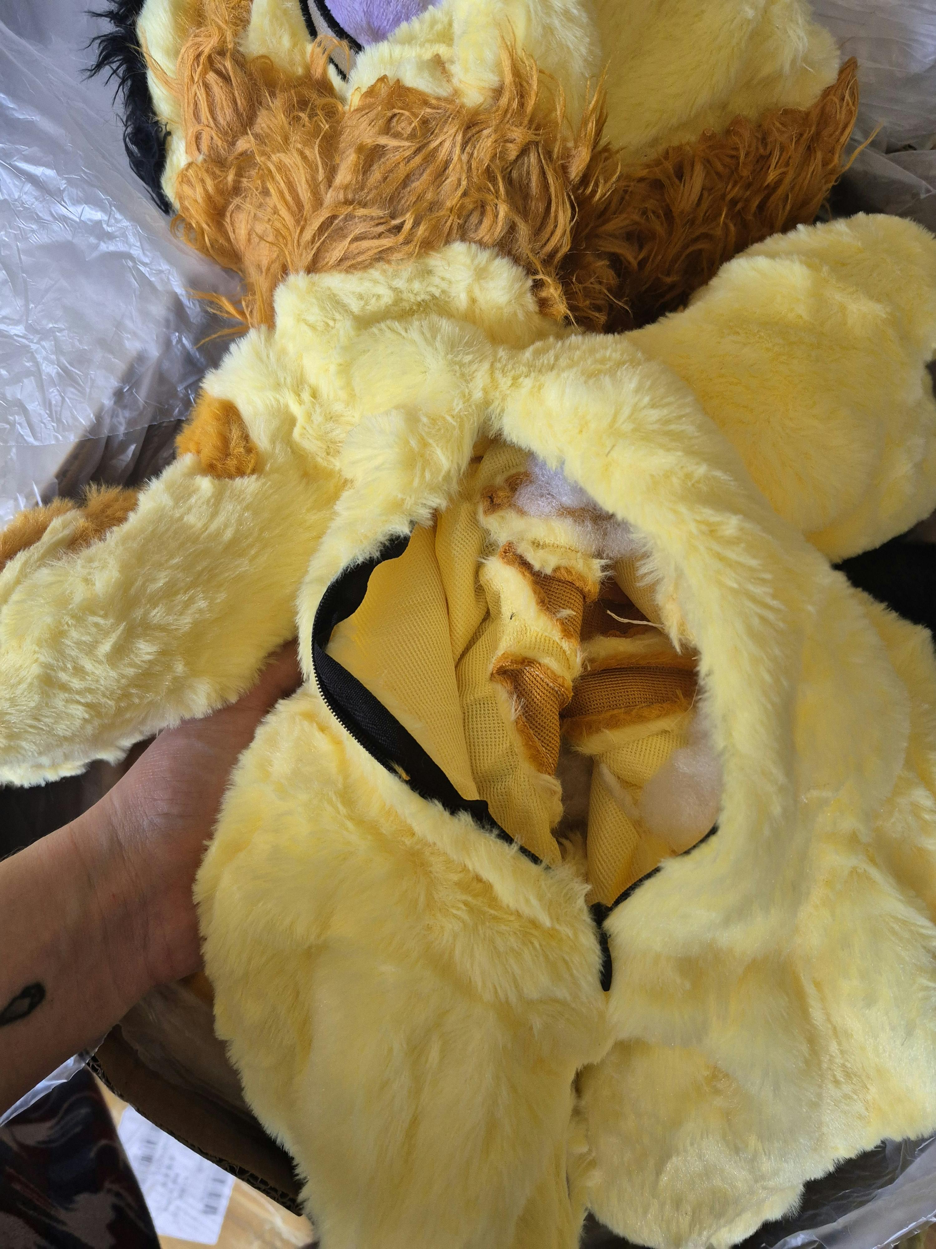 One XL Manticore Plushie UNSTUFFED