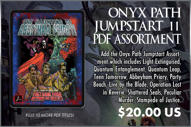 + Onyx Path Jumpstart PDF Assortment