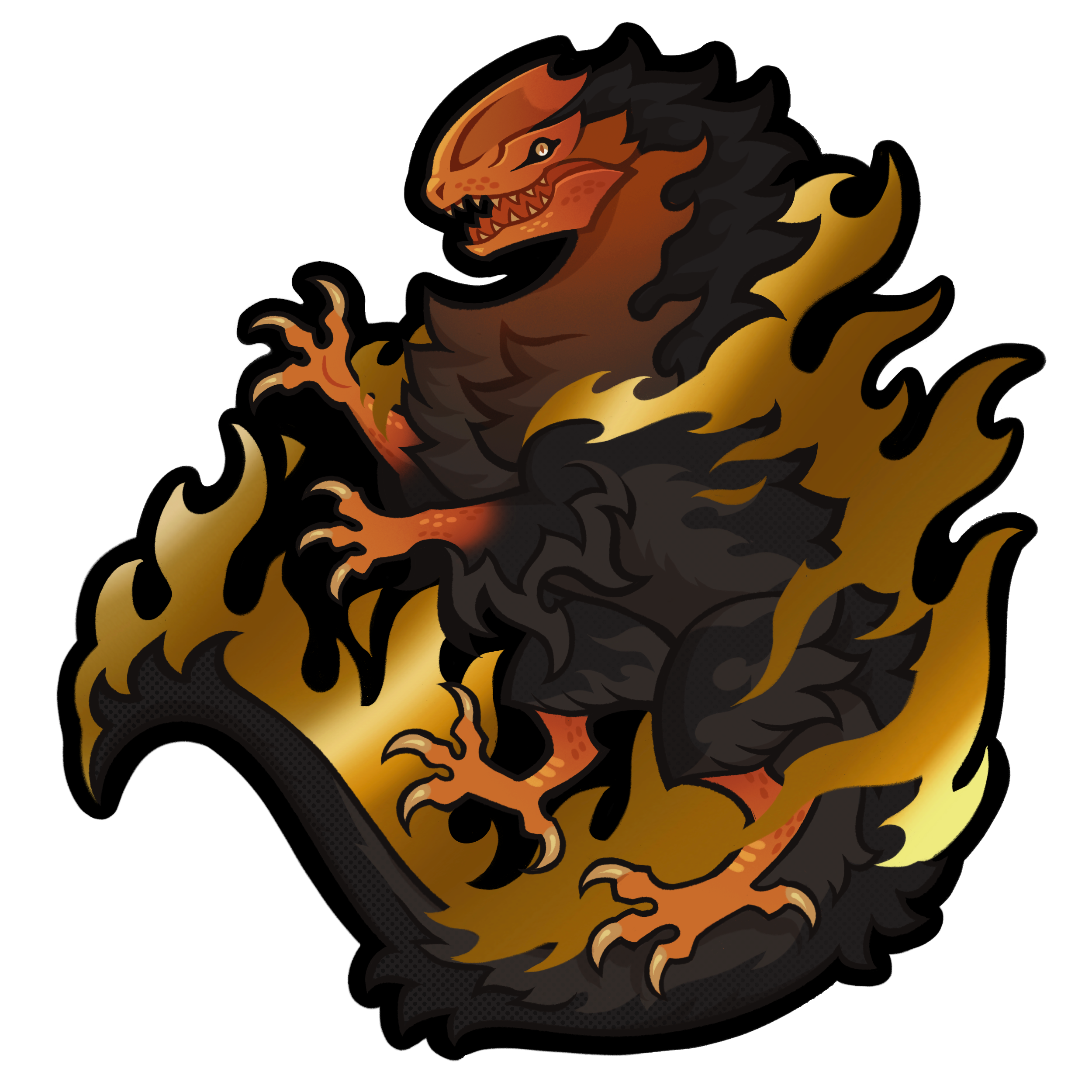 Dracovenator Sticker