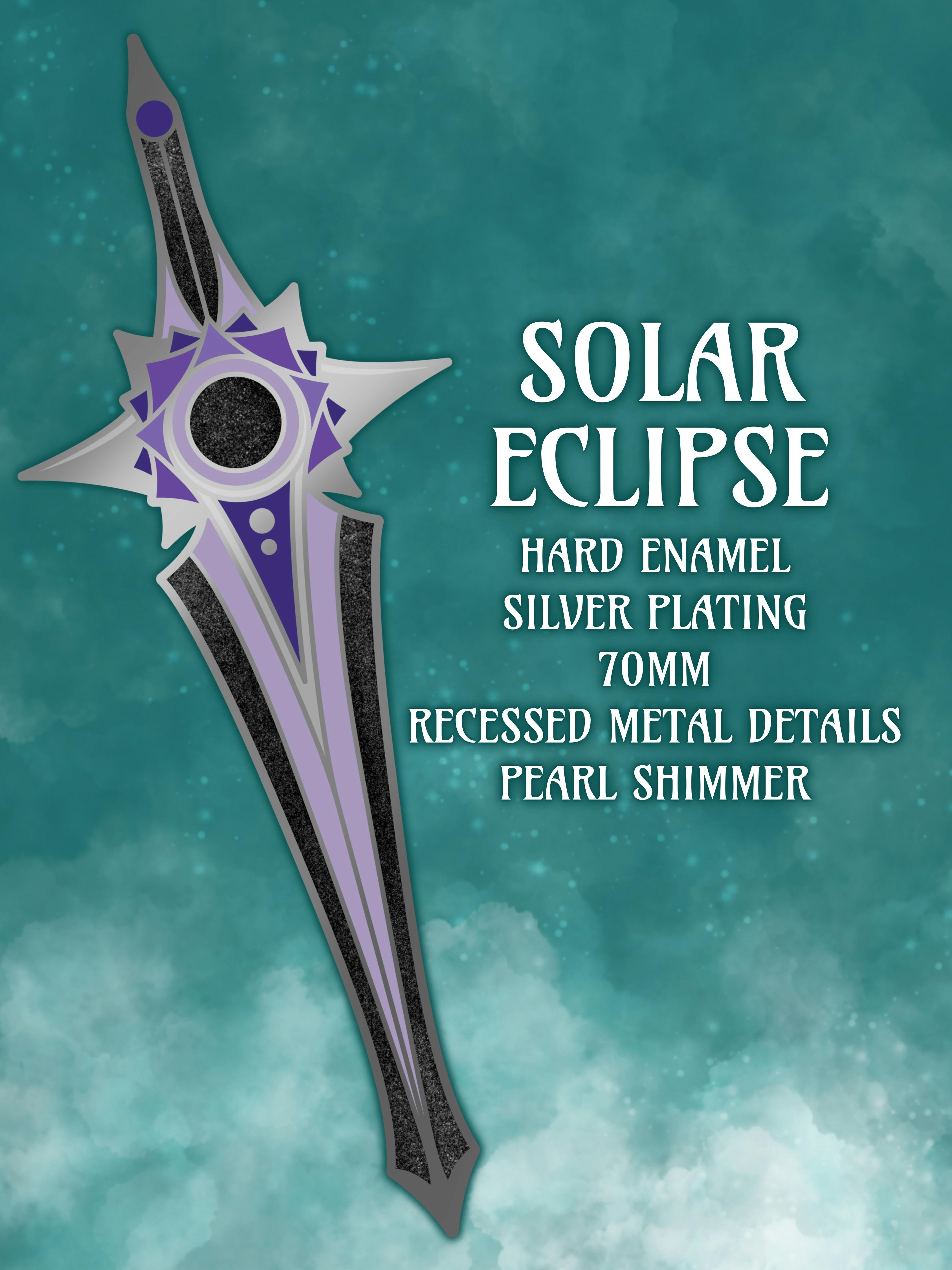 Solar Eclipse *B* Grade Enamel Pin