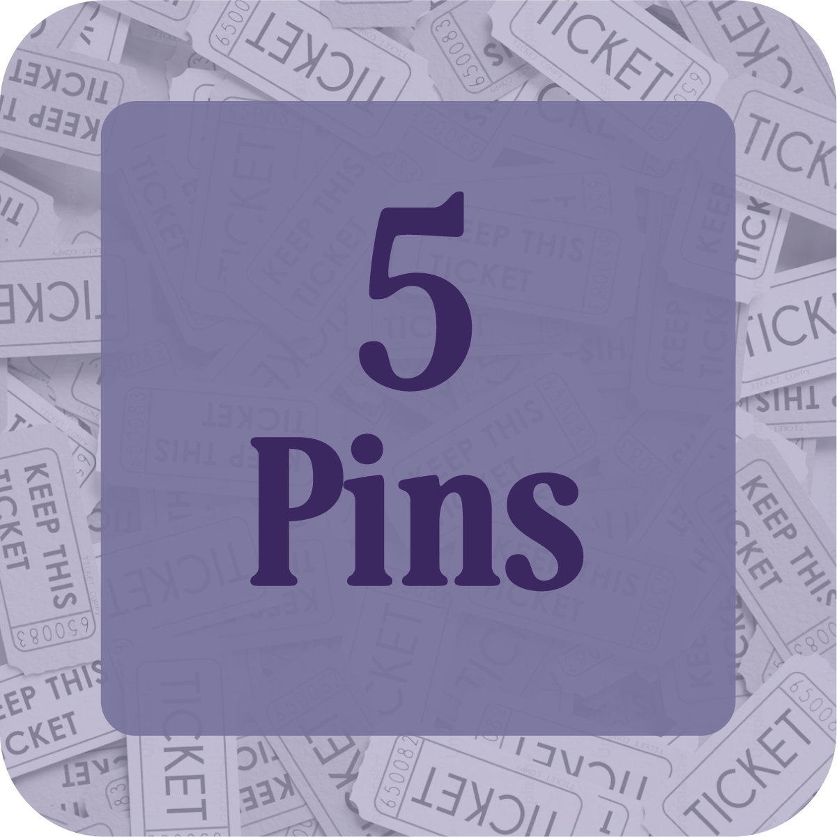 5 Pins - Reader's Pass