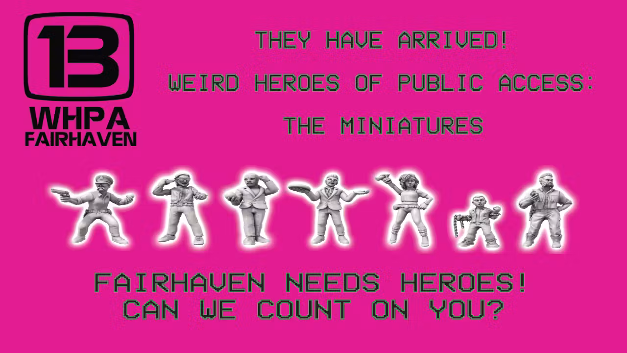 Weird Heroes of Public Access- The Minis!