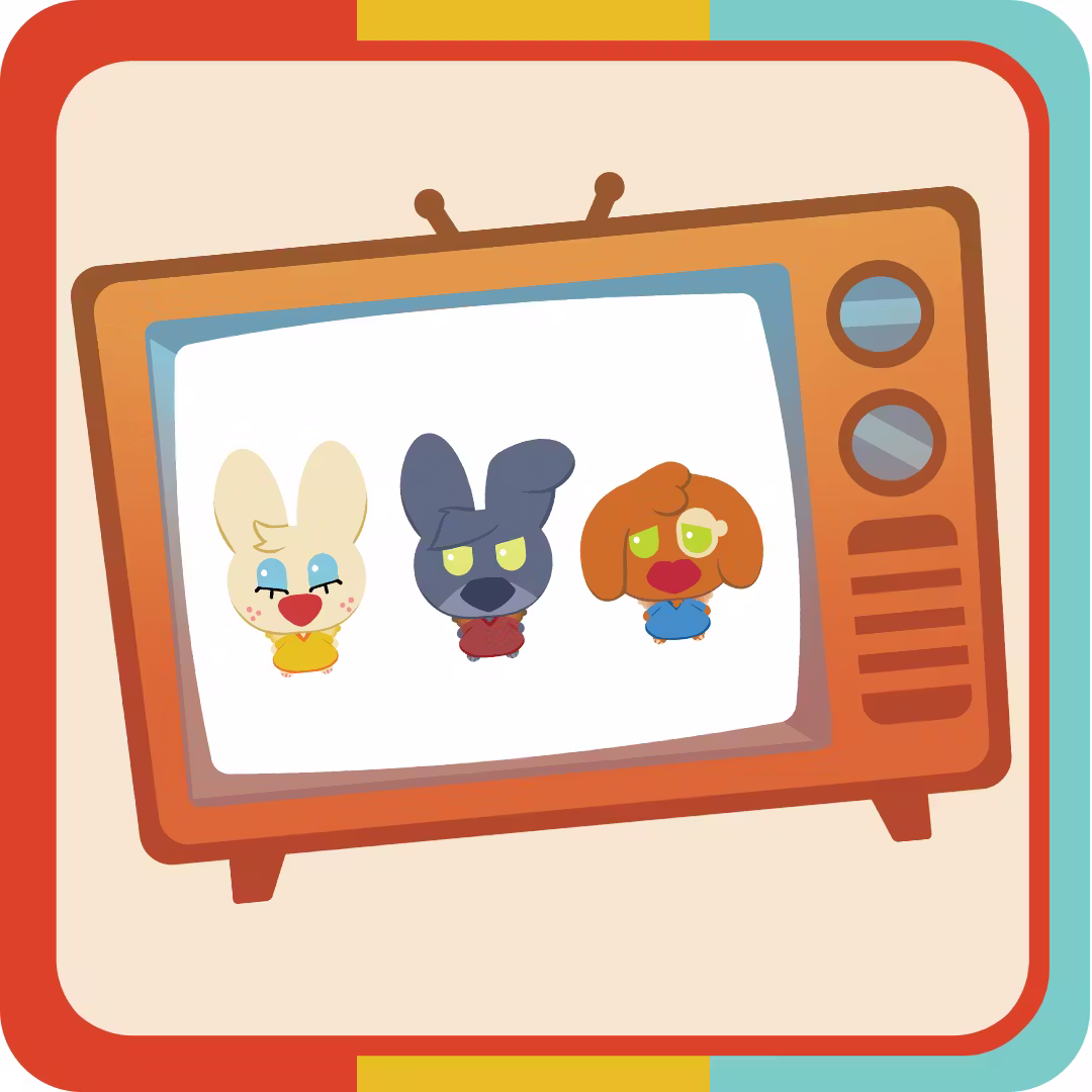 TV Angels Keychain Shaker