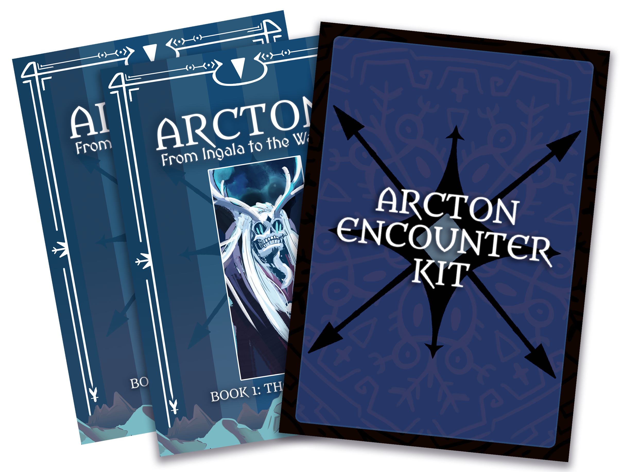 Arcton Book 1 (x2) and the Encounter Kit