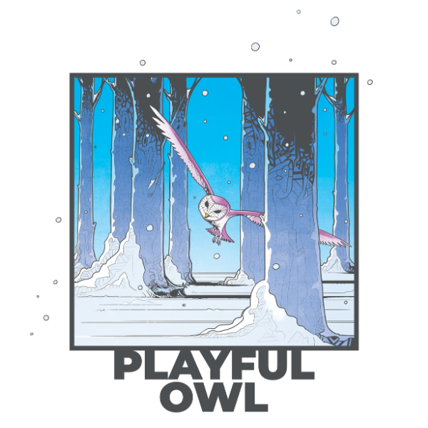 Playful Owl