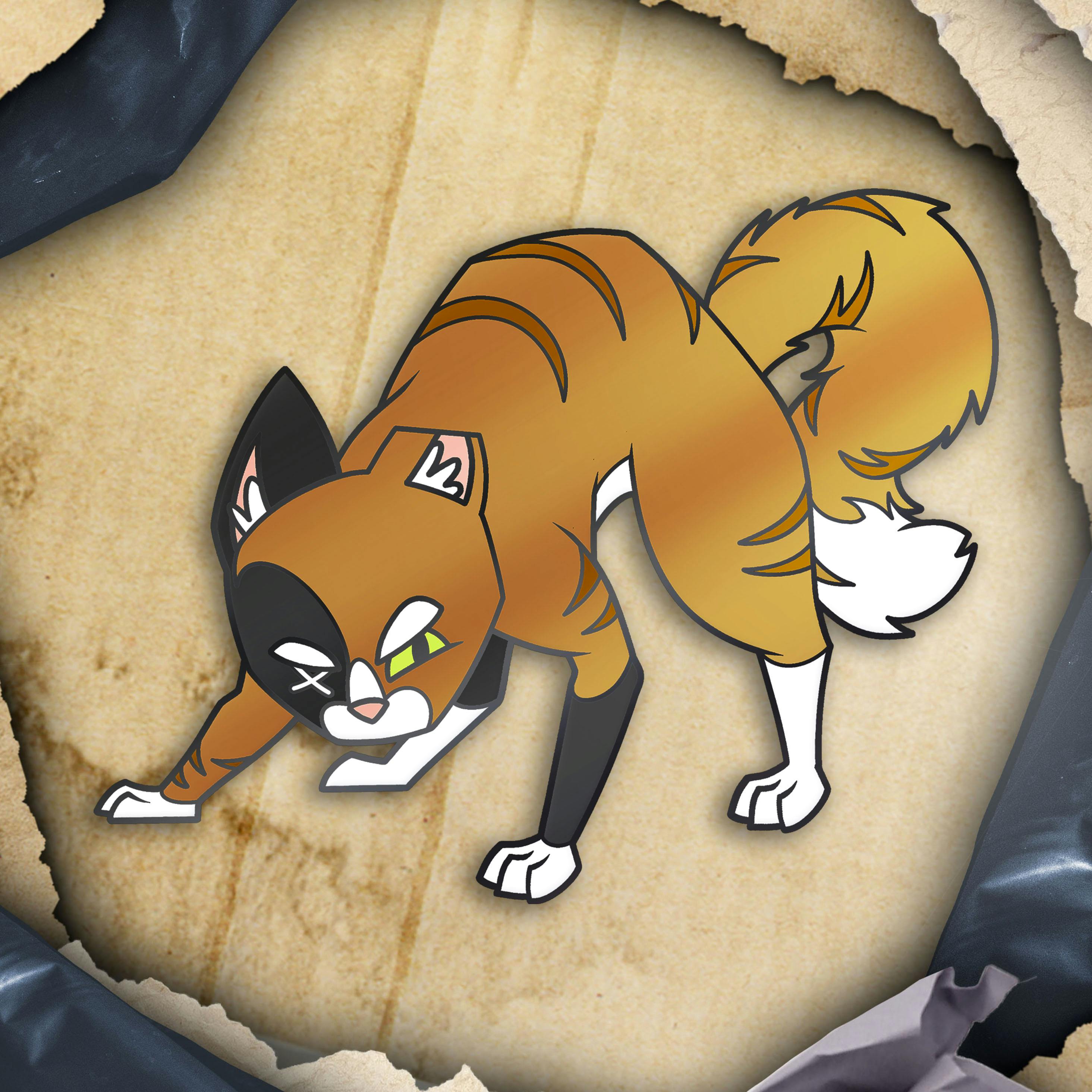 EXTRA Pin Single - Chloe the Cat