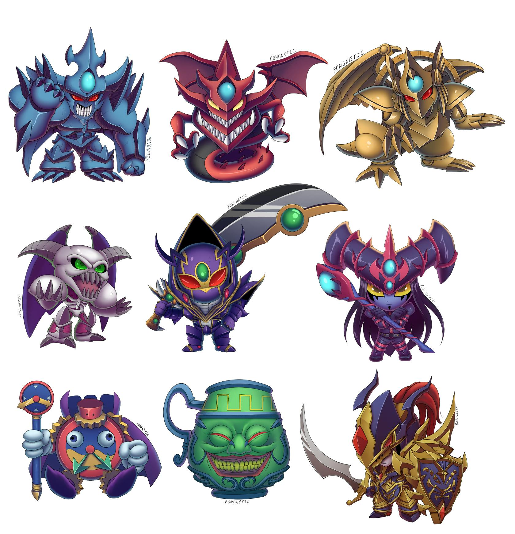 Yugioh Keychains