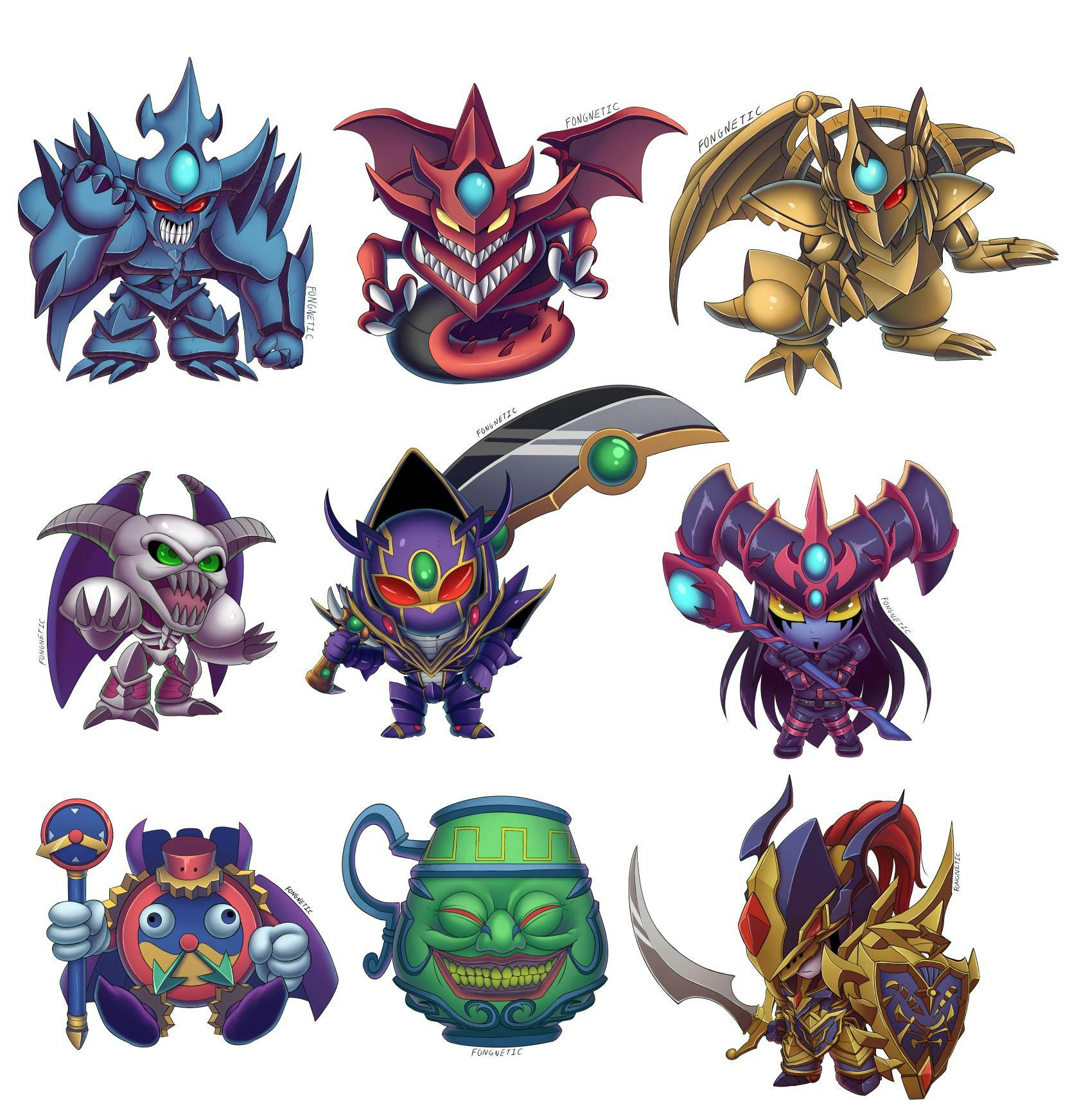 Yugioh Keychains