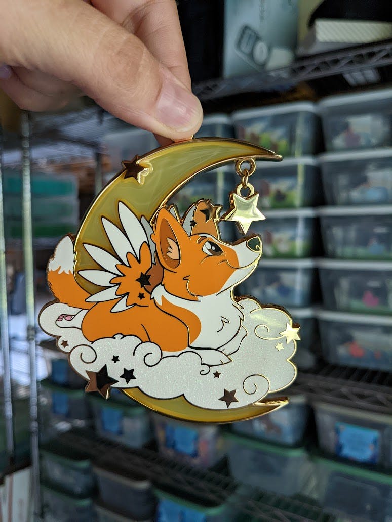 Kettu Red Cardigan Welsh Corgi Ornament