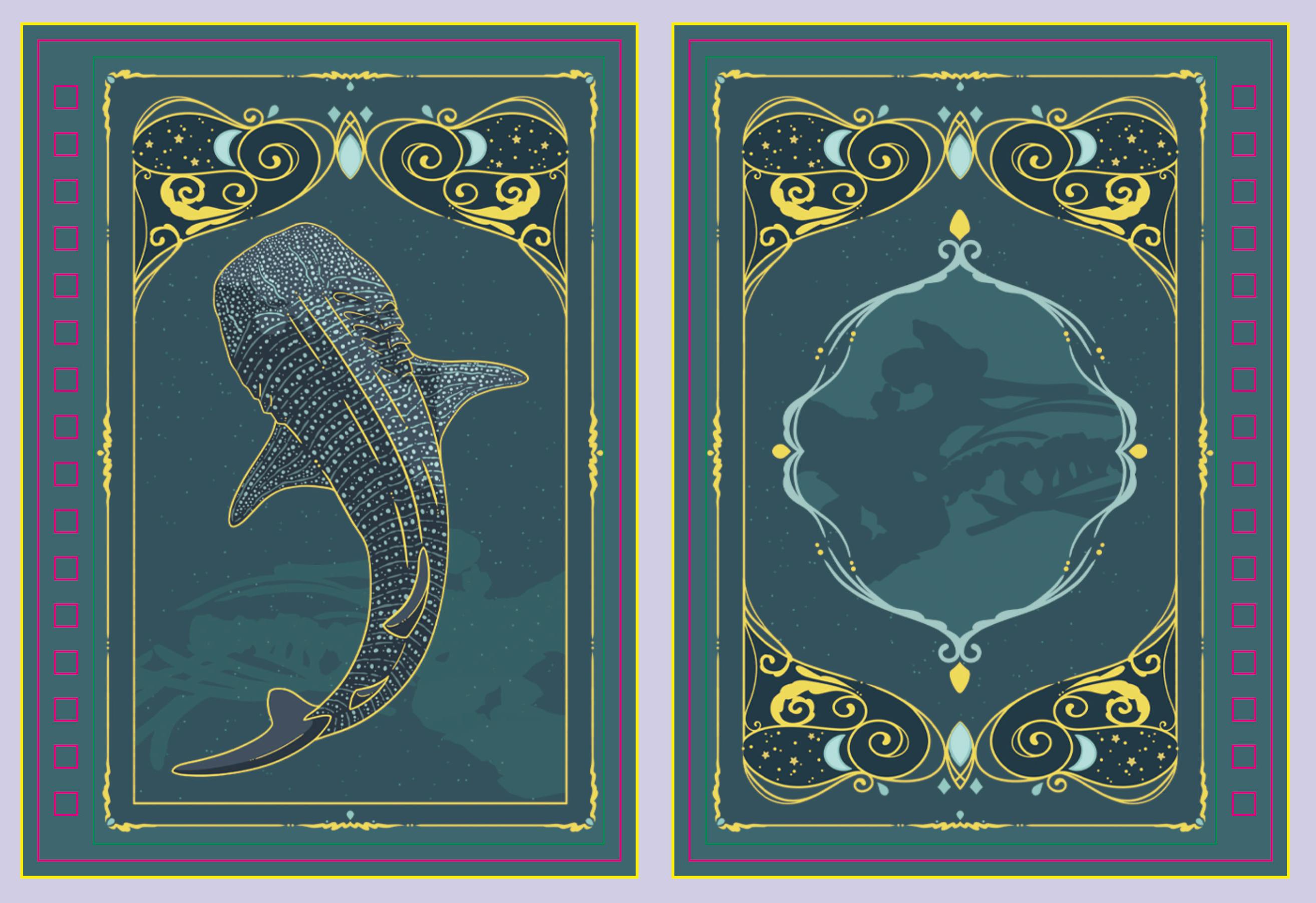 A6 Sticker Book Whale Shark