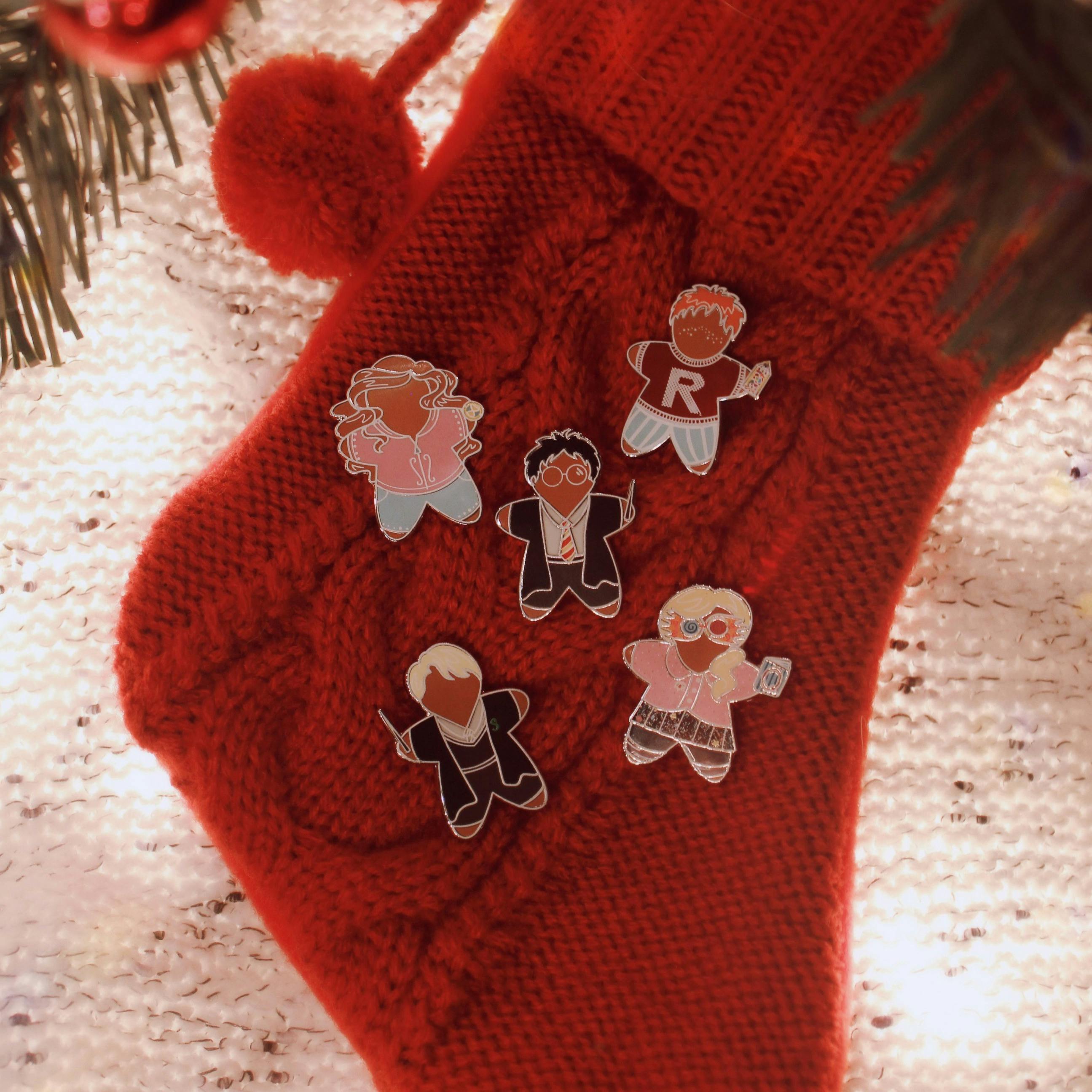 Gen 1 Gingerbread Enamel Pin Bundle