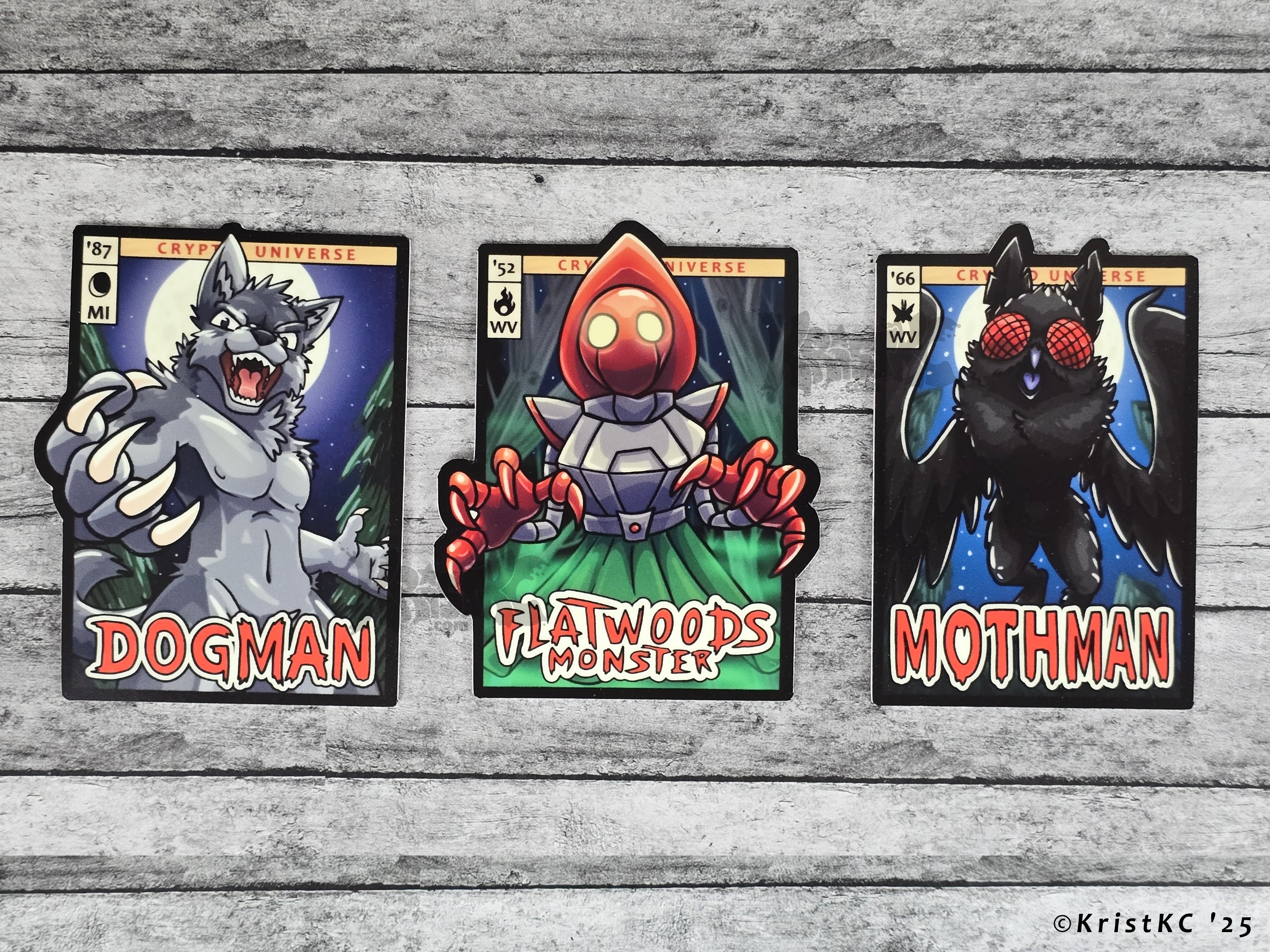 Cryptids Exp - Enamel pins and more!
