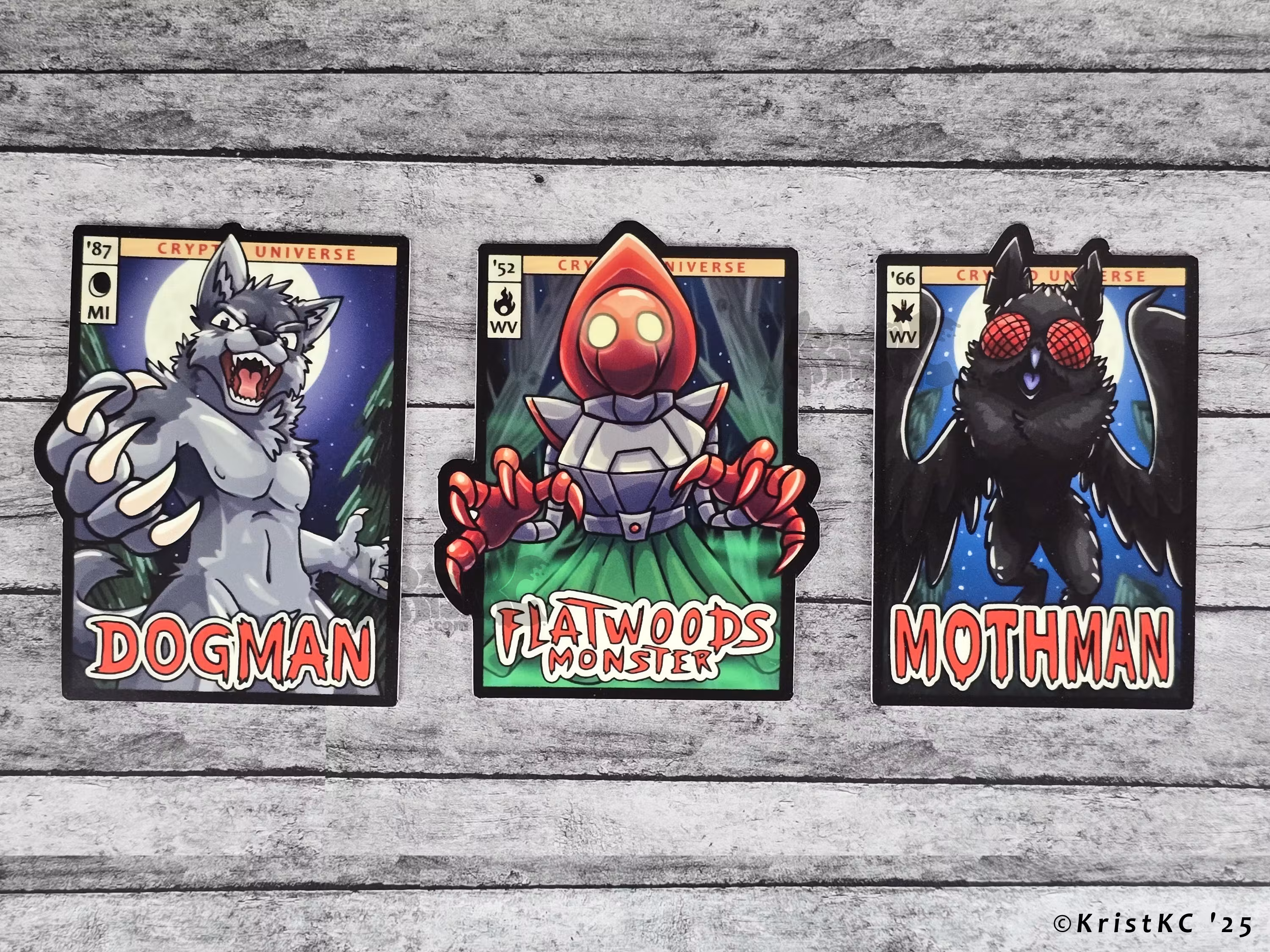 Cryptids Exp - Enamel pins and more!