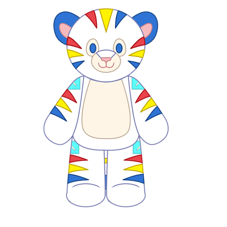 Kipper the Kidcore Tiger