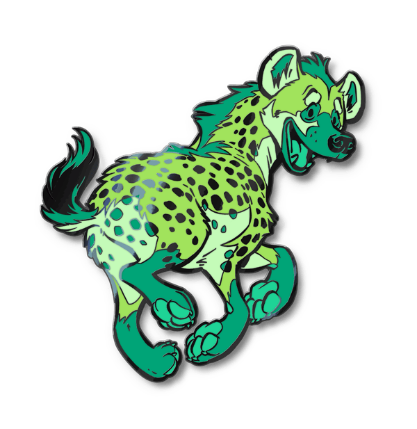 Limited access: Green hyena