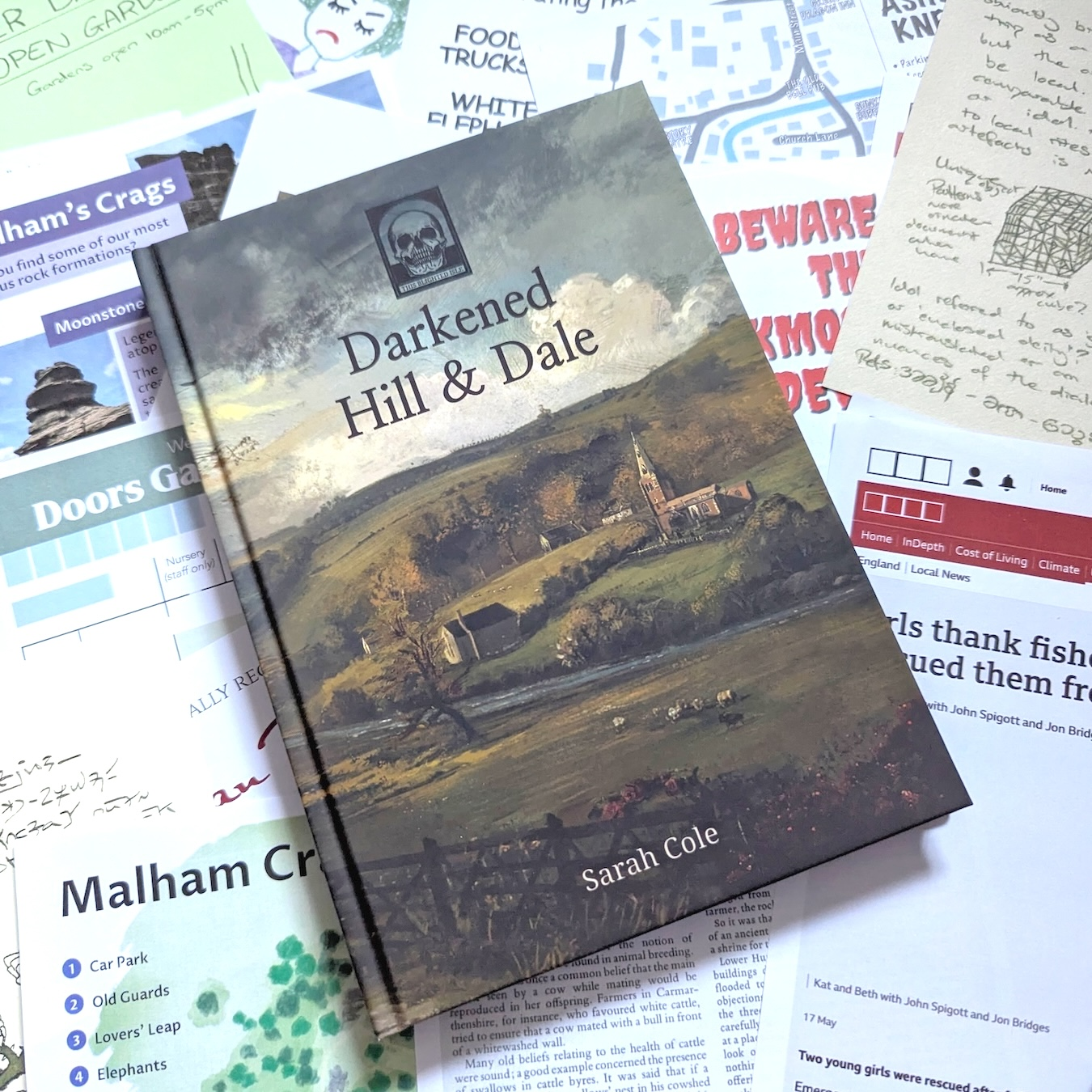 Darkened Hill & Dale - Hardback + PDF