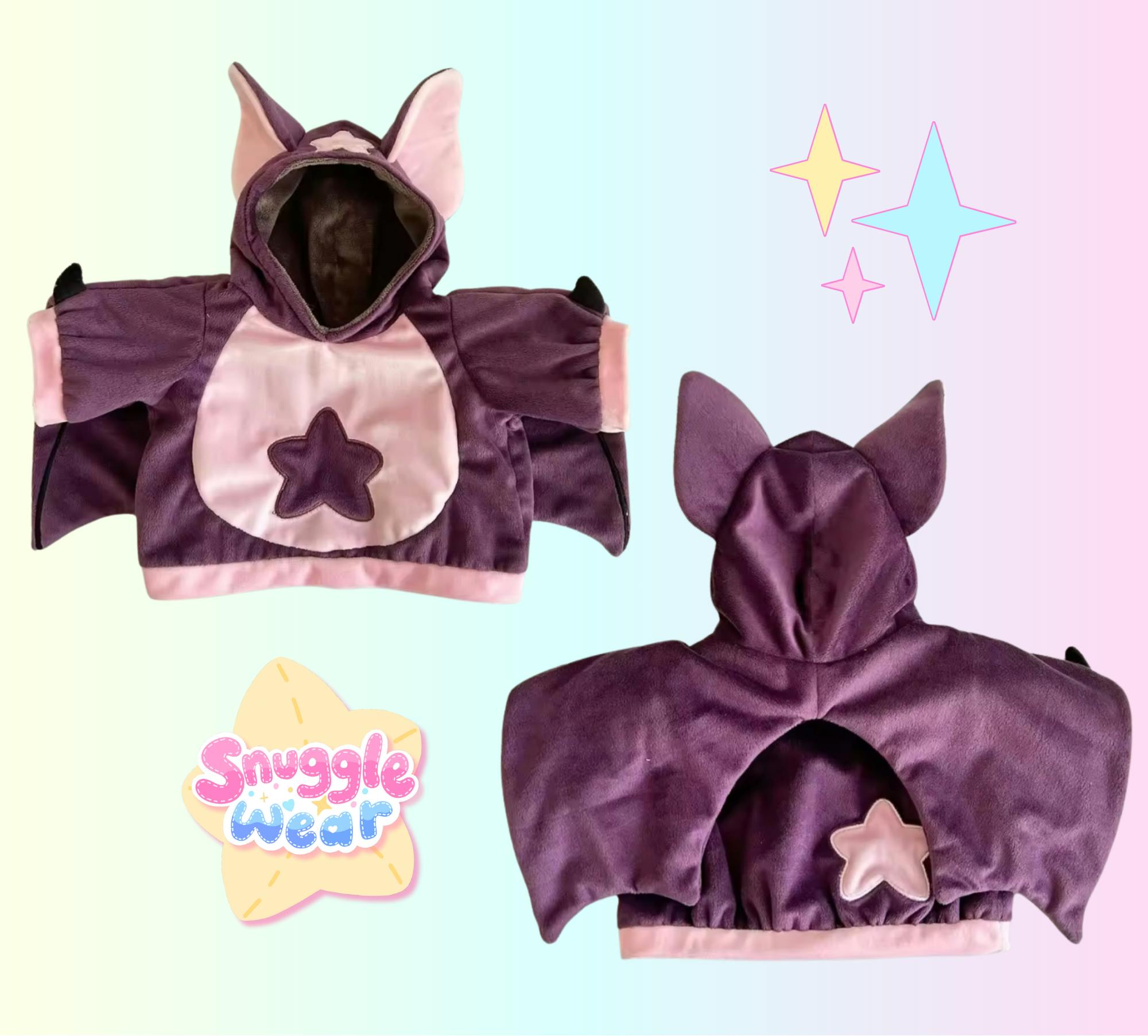 Pal-Sized Berry the Bat Hoodie