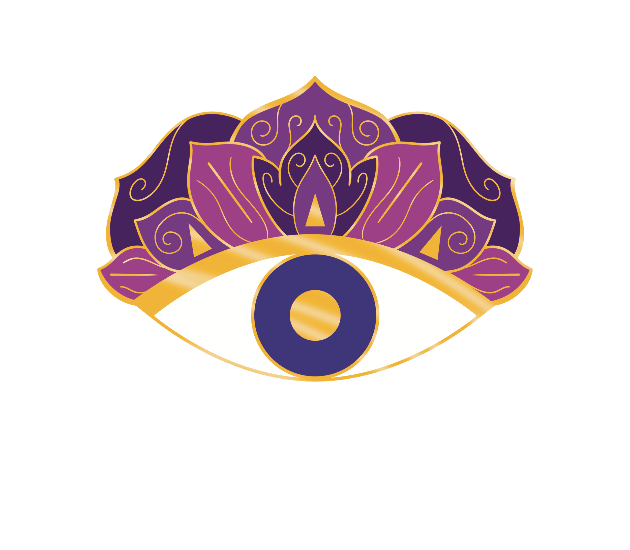 Purple Eye Pin