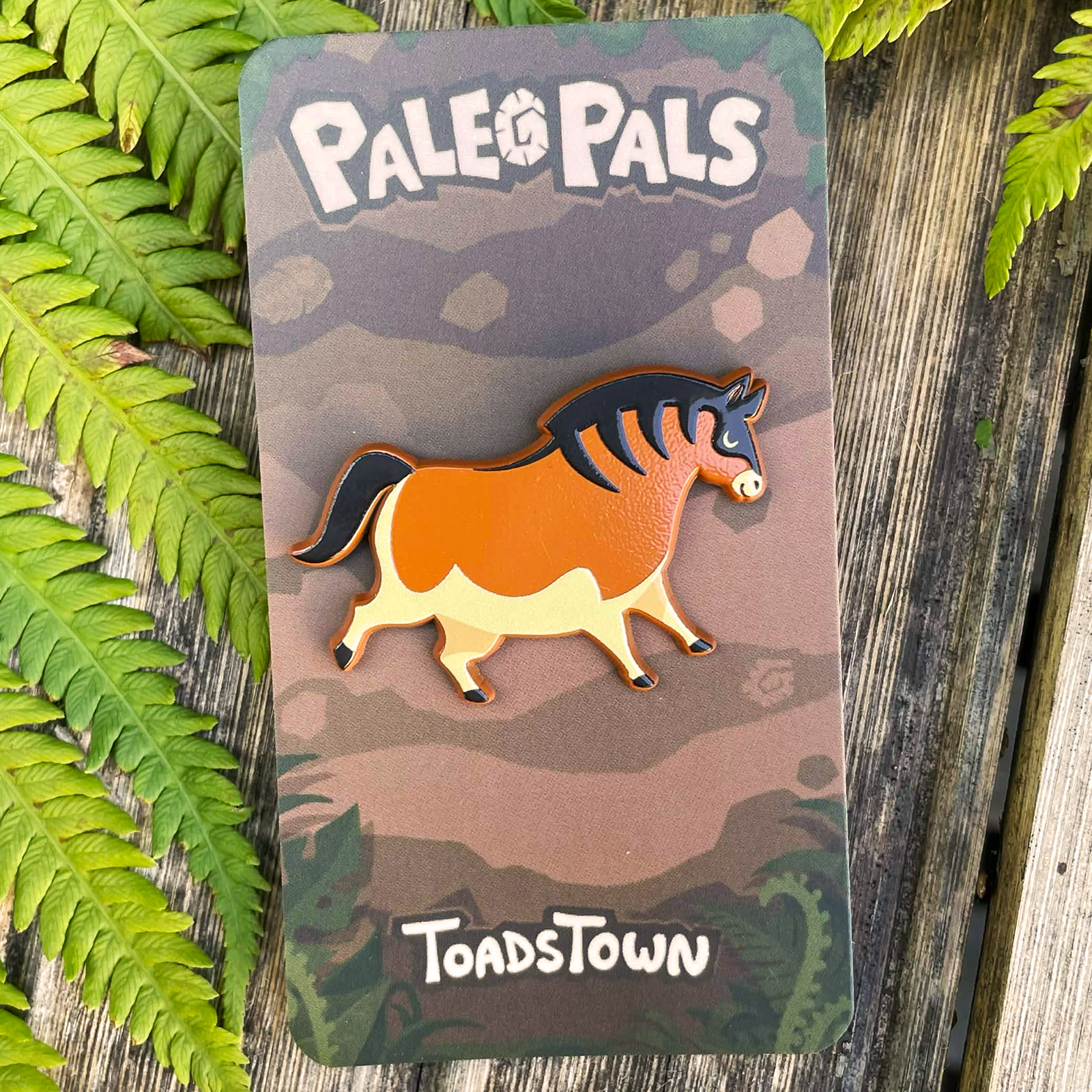 Equus Dyed Enamel Pin