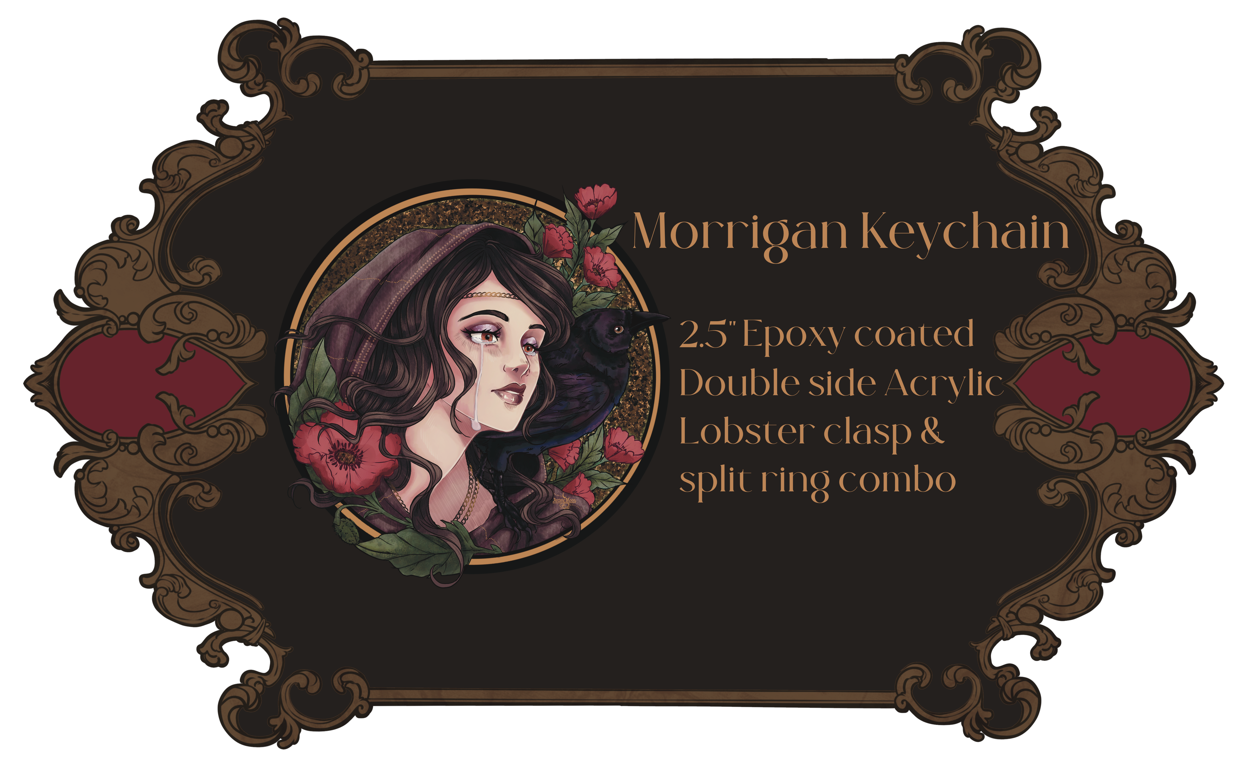 Keychain - Morrigan