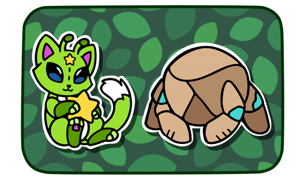 Unlock Alien Kitty and Rocky