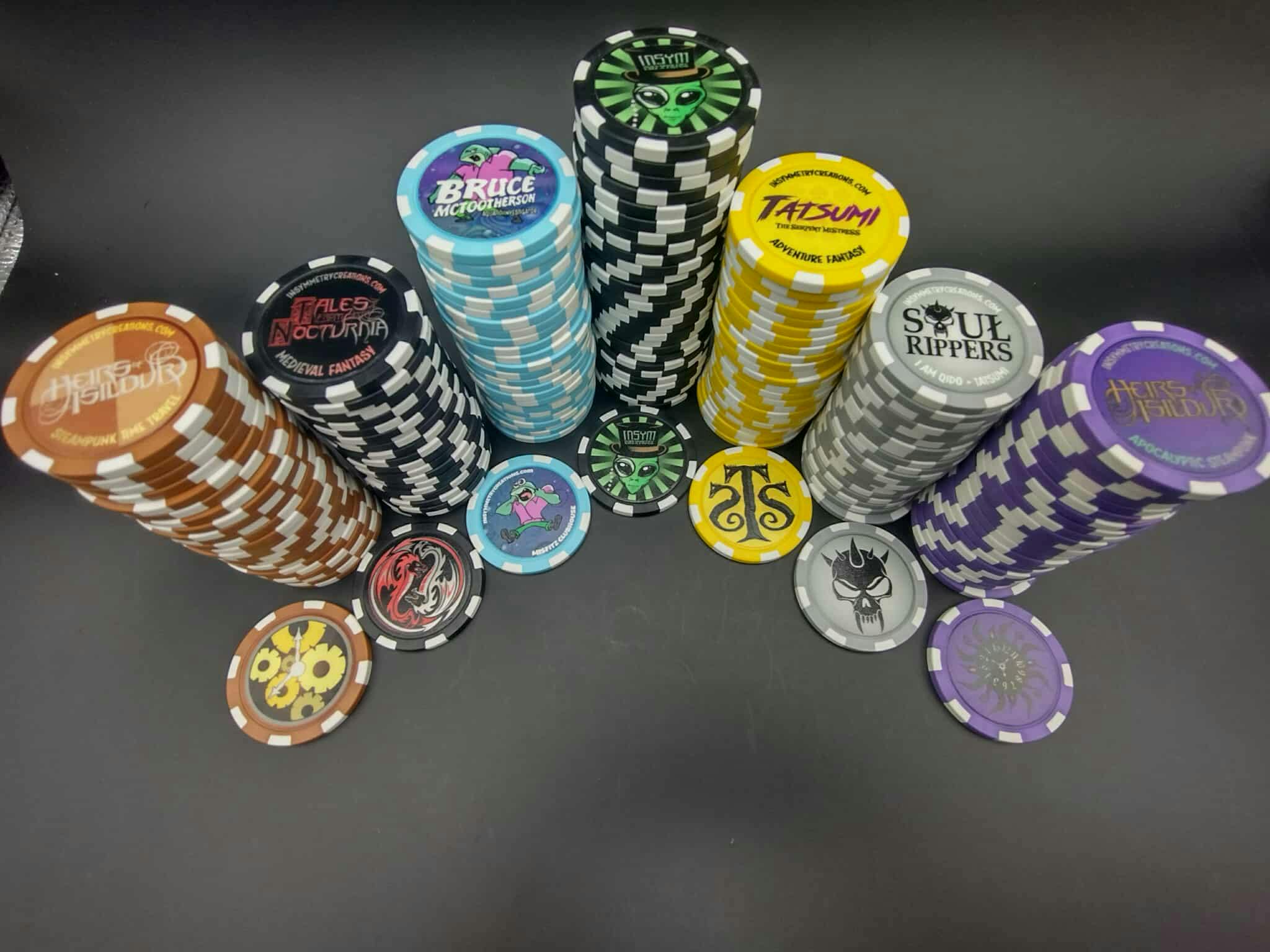POKER CHIP (SEVEN PACK)
