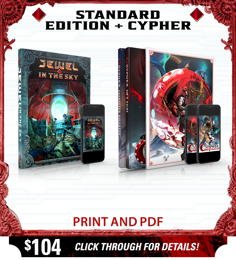 STANDARD EDITION + CYPHER (print and PDF)