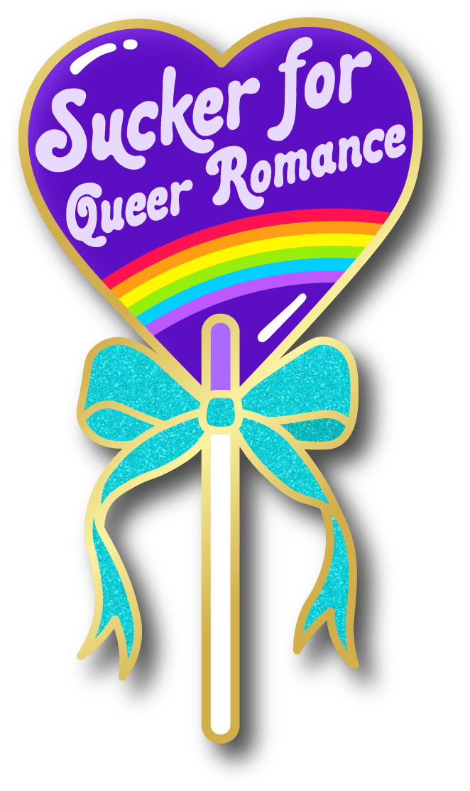 Sucker for Queer Romance Pin