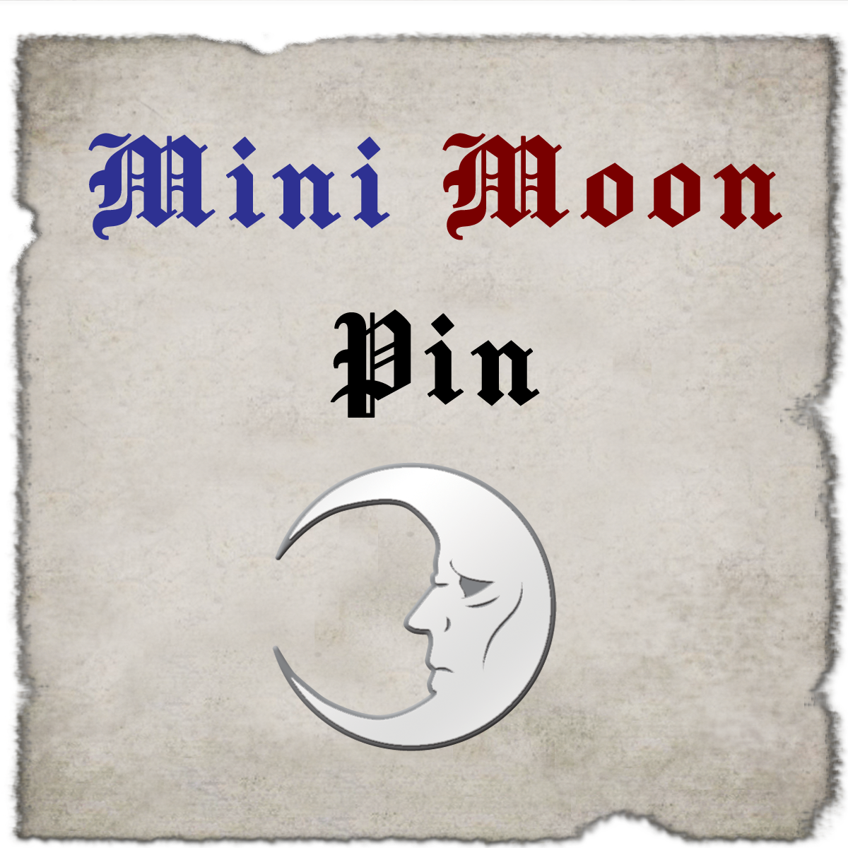 Mini Moon Pin
