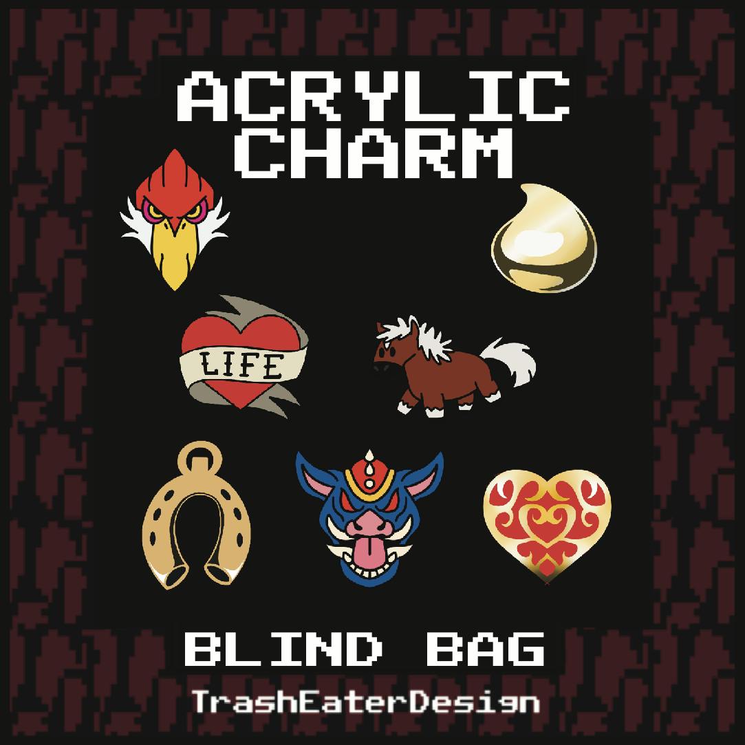 Blind Acrylic Charm