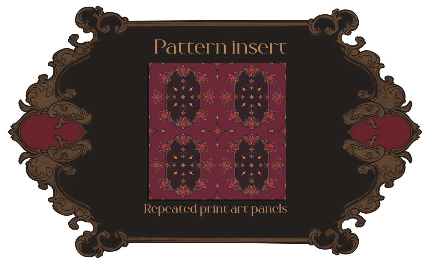 Mini Art panel bag insert