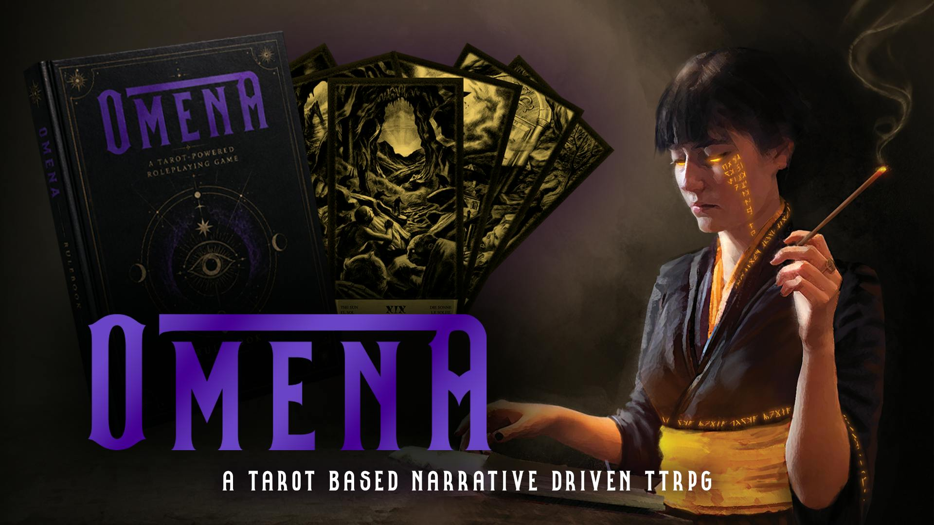OMENA: A Tarot Based  Narrative Driven TTRPG
