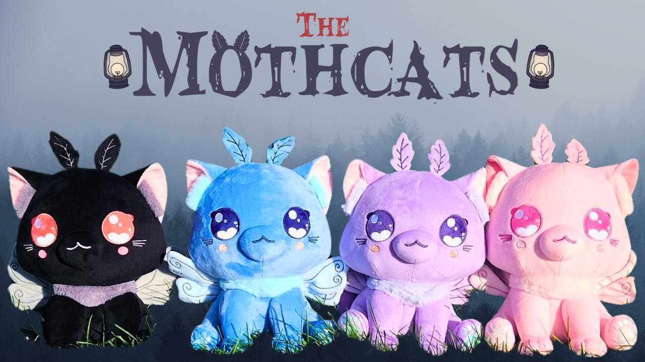 The MothCat Plushies