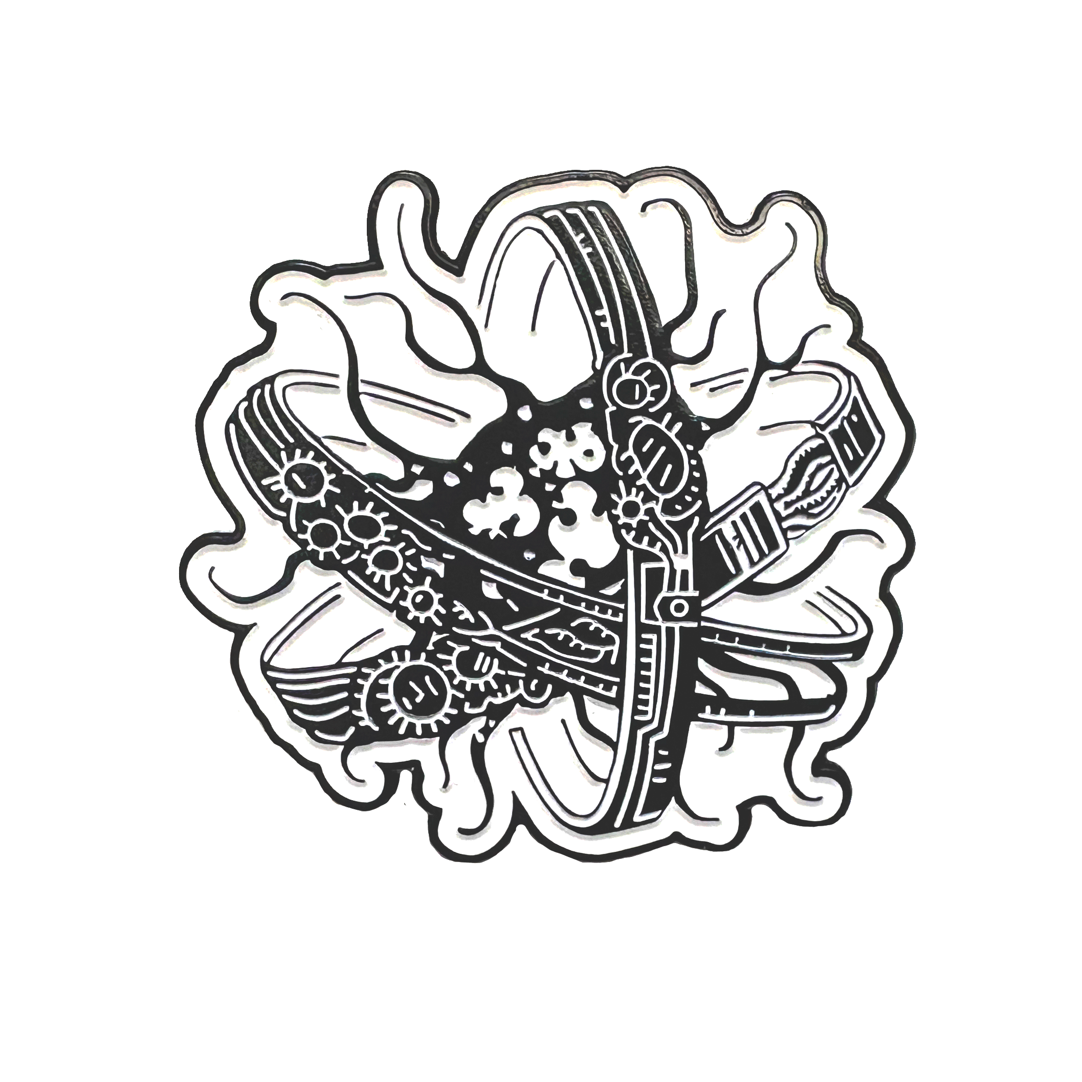 Metal Pin "Hamel Machine" 