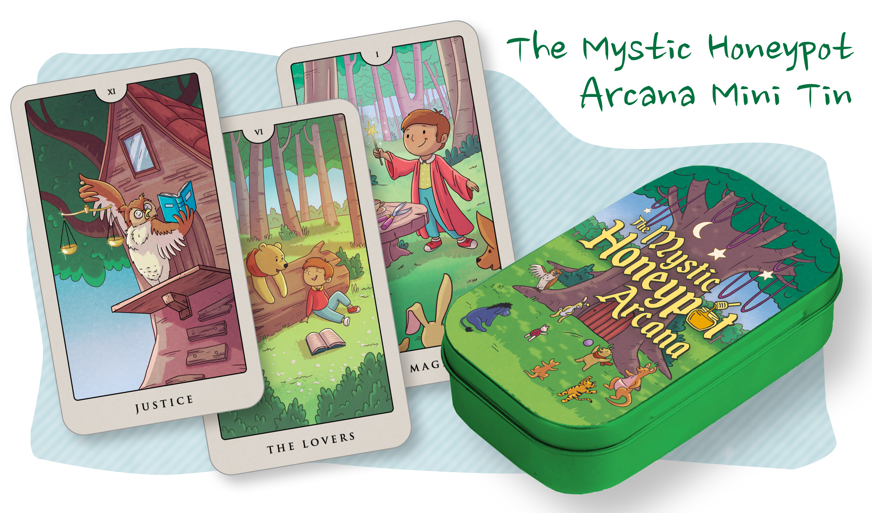 Mystic Honeypot Arcana Tarot — Mini Edition