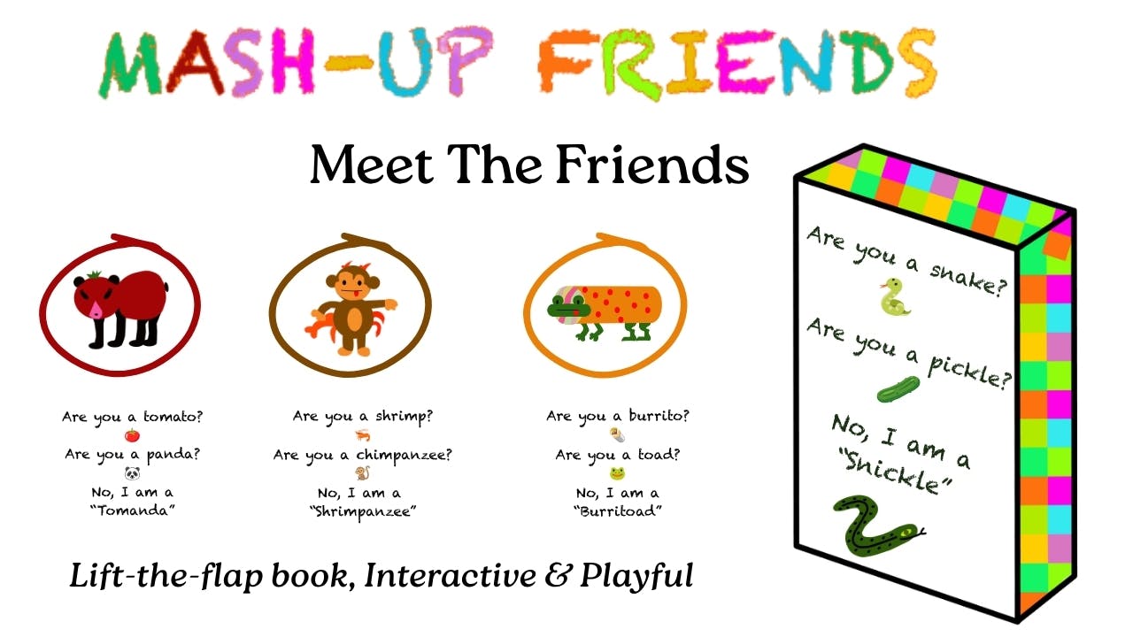 📚 "Mash-Up Friends: Meet the Friends" The Book 📚