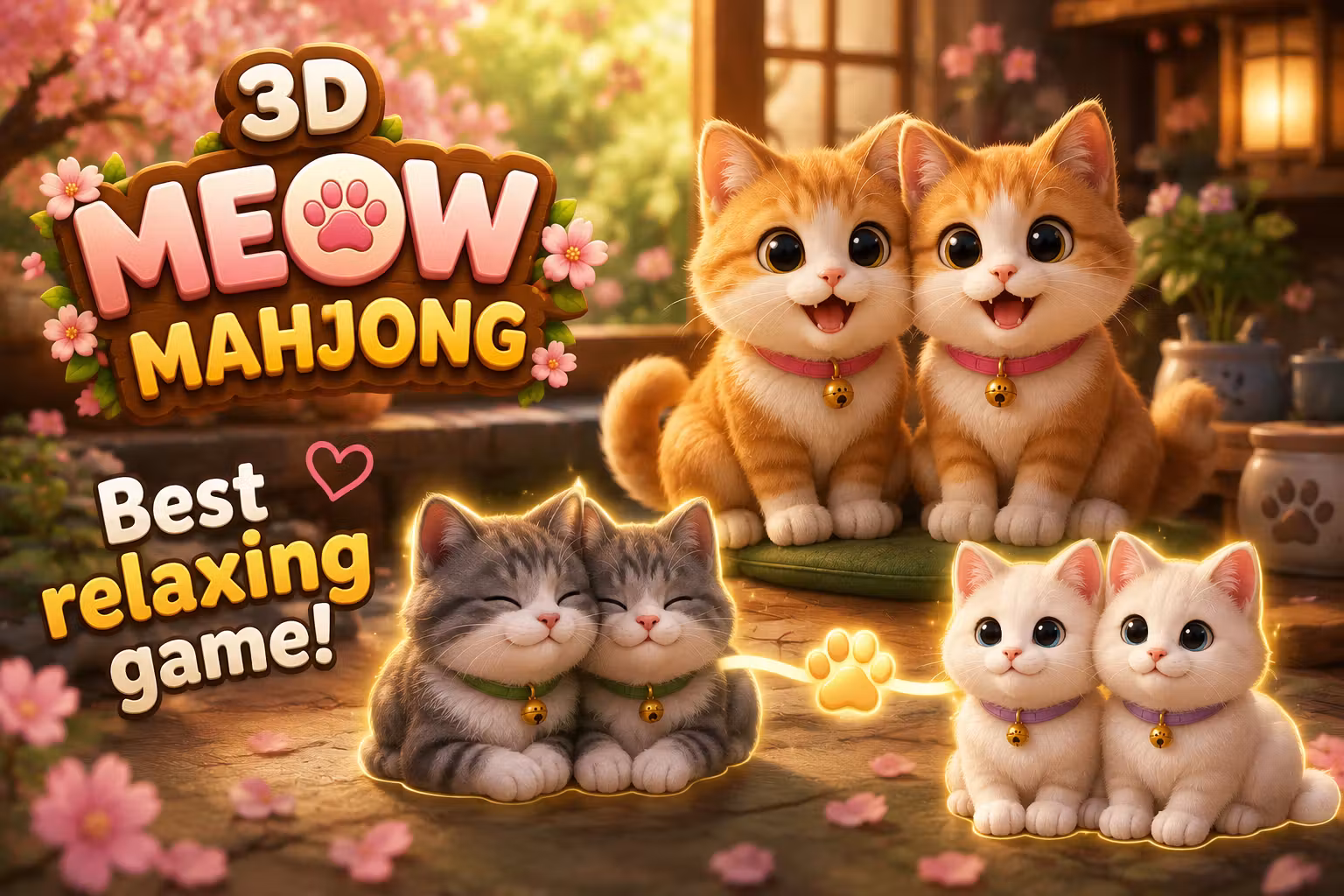 Meow Mahjong – A Cute Cat Matching Game