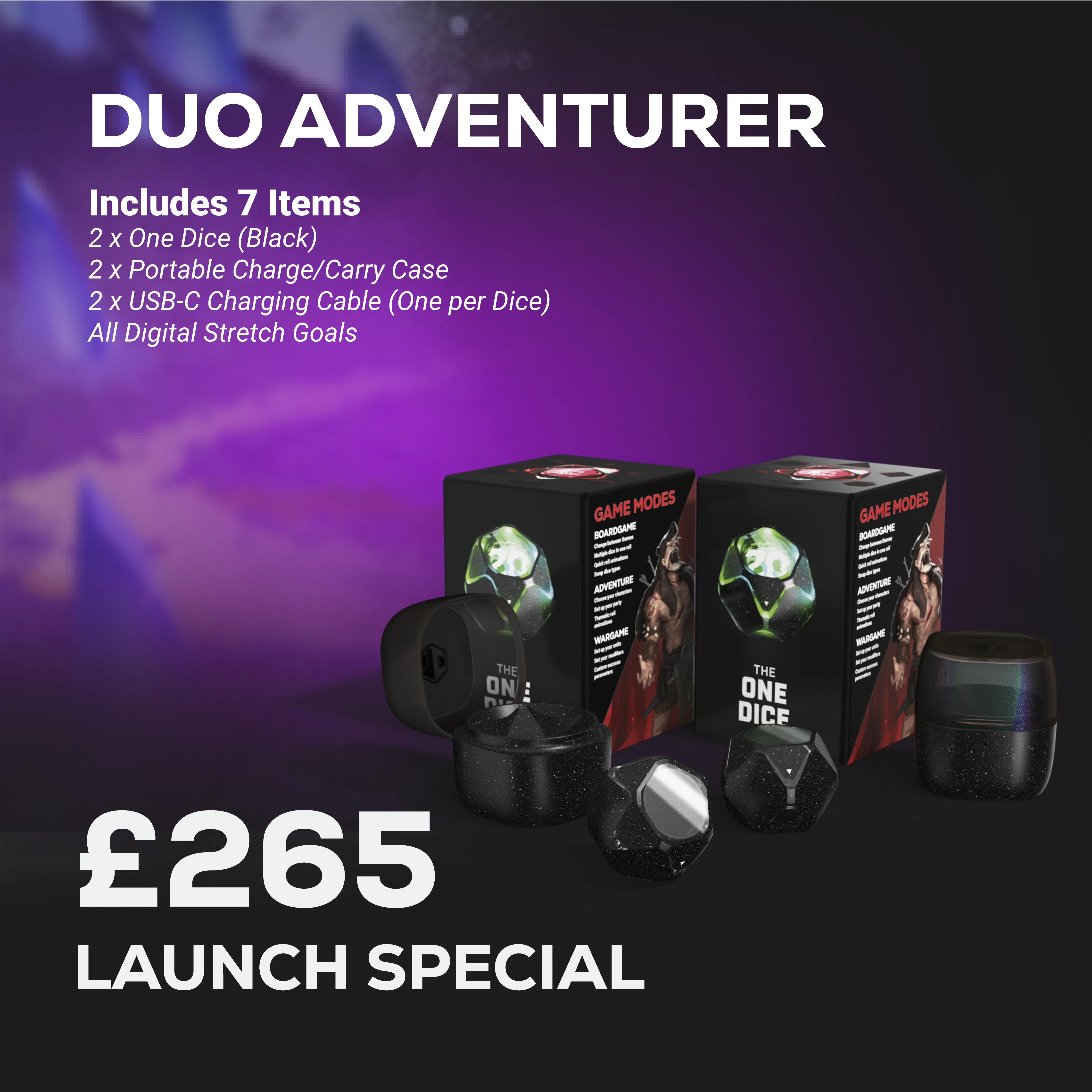 Duo Adventurer —ALL BLACK