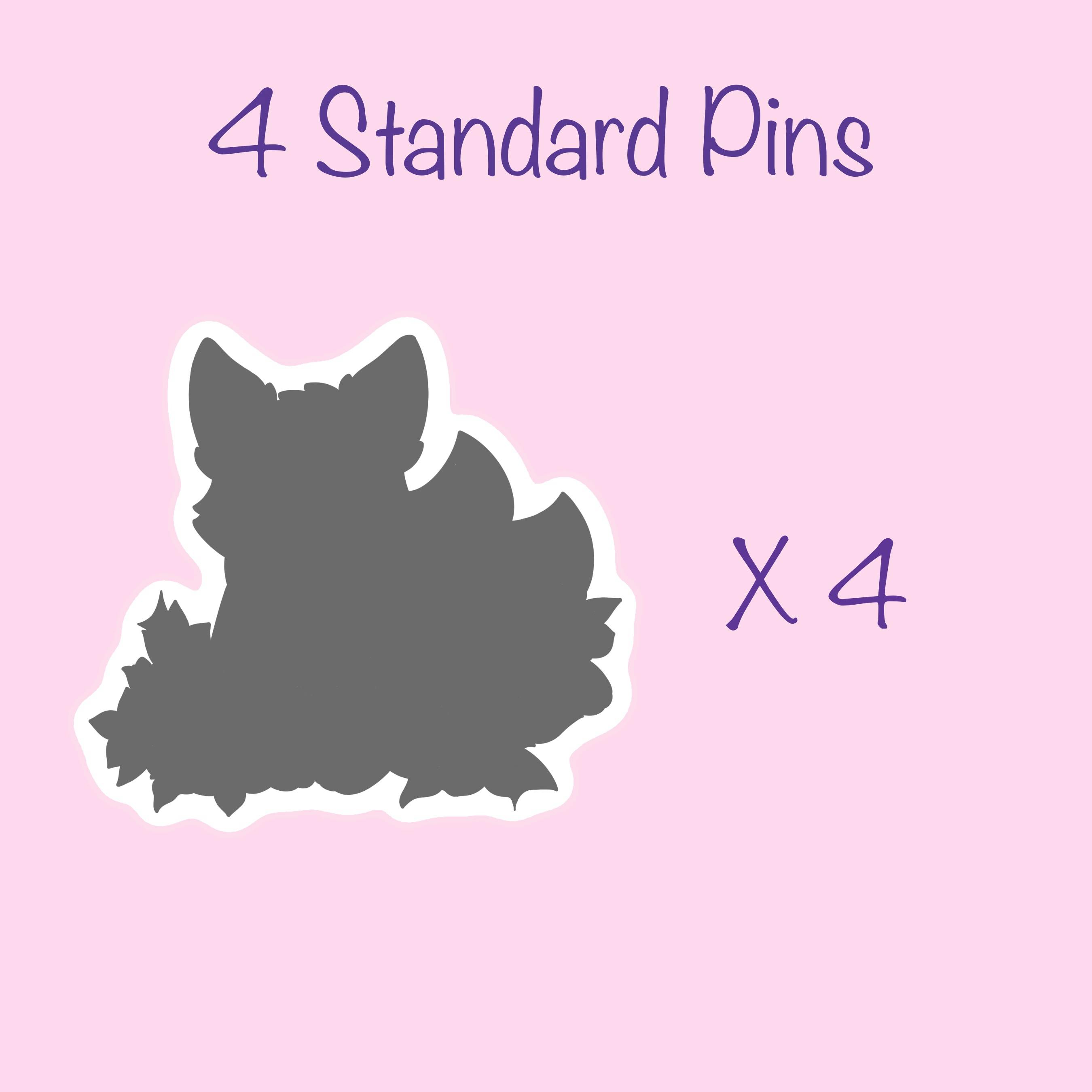 4 Standard Pins
