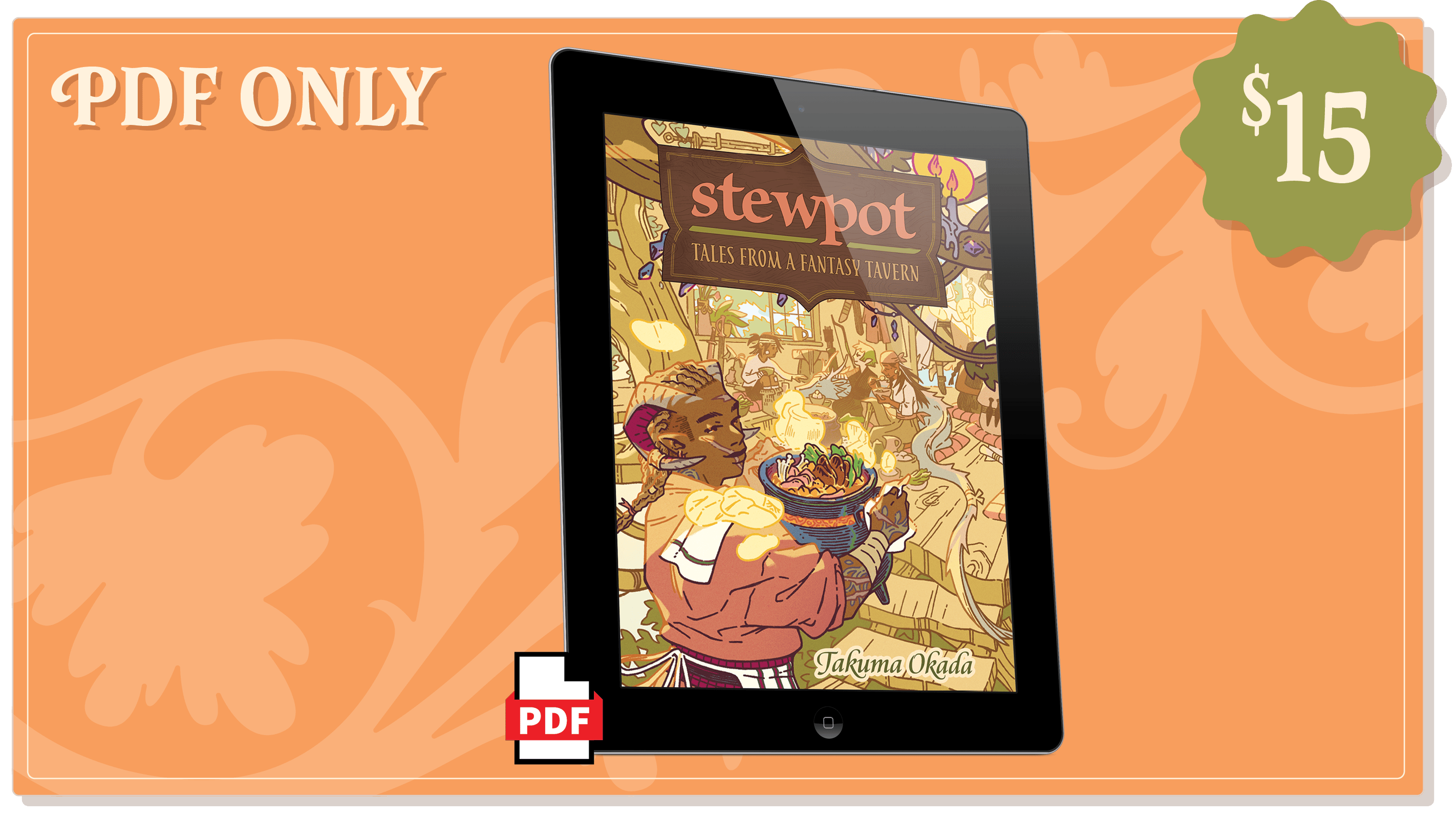 PDF and POD Edition: $15