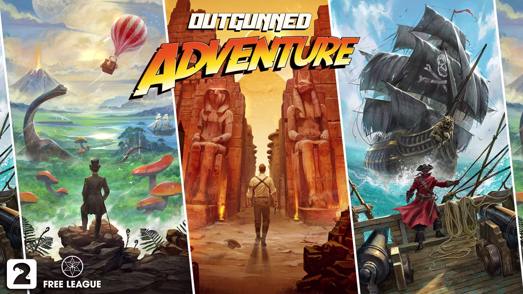 Outgunned Adventure: Broken Compass Legacy
