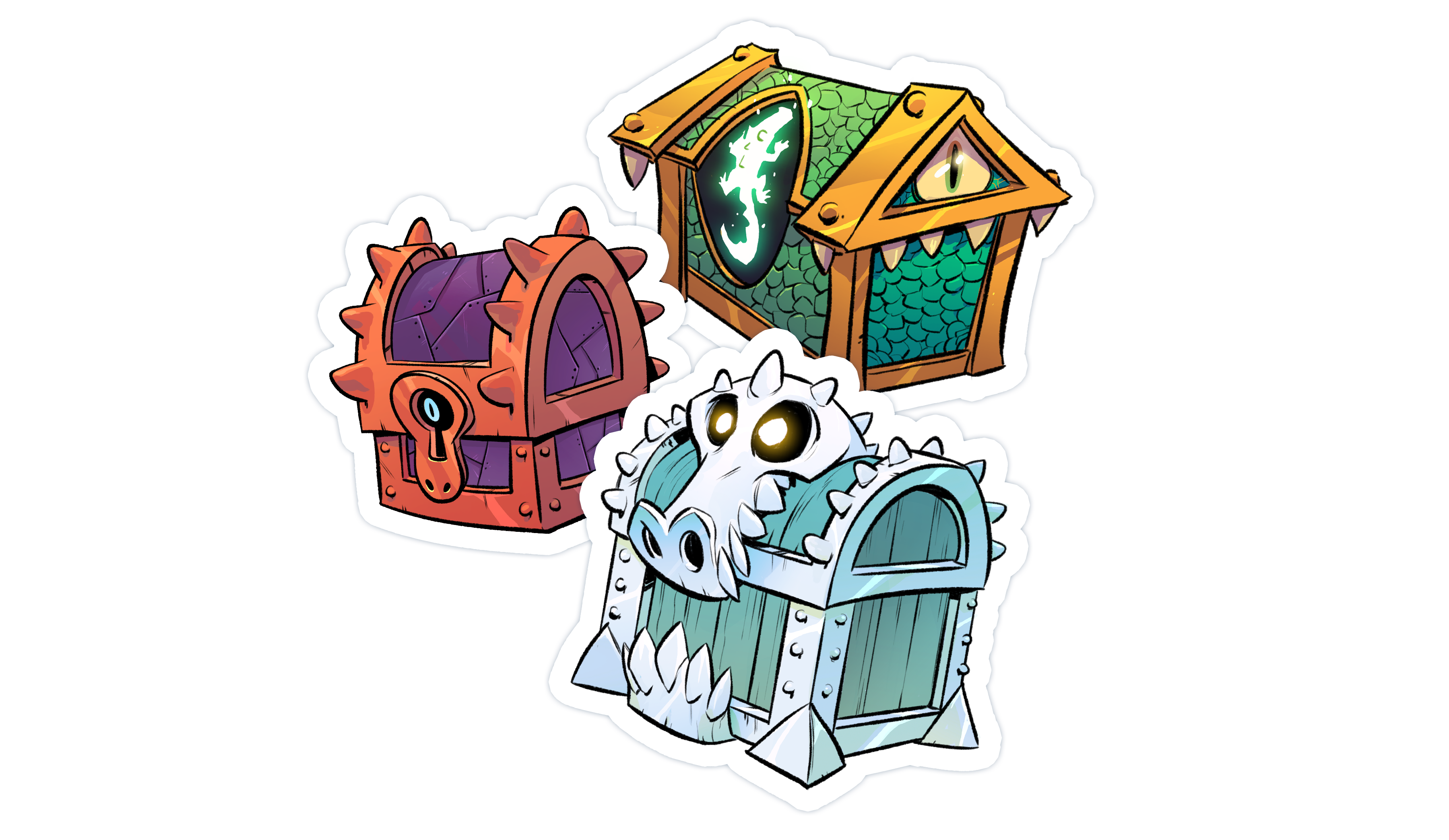 Reach $2.5M in funding to unlock a Loot Box sticker set add-on!