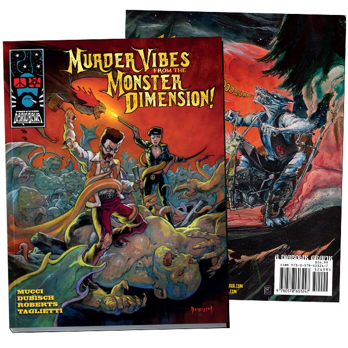 Murder Vibes From The Monster Dimension! — Signed Book