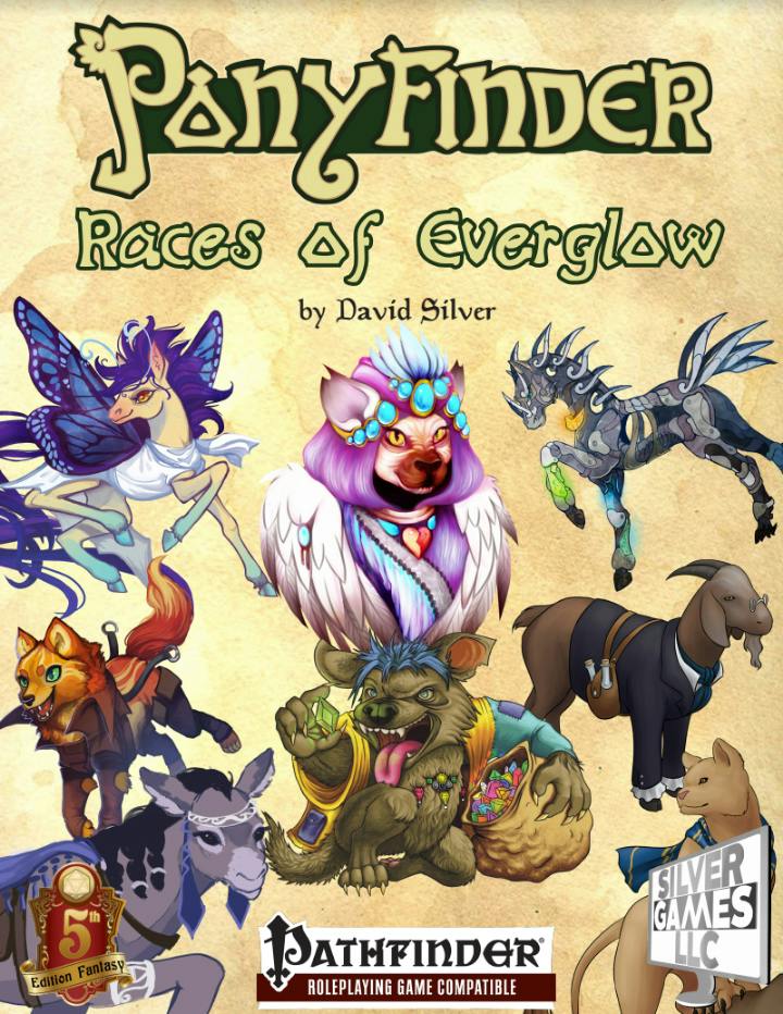 Races of Everglow (5E AND Pathfinder)